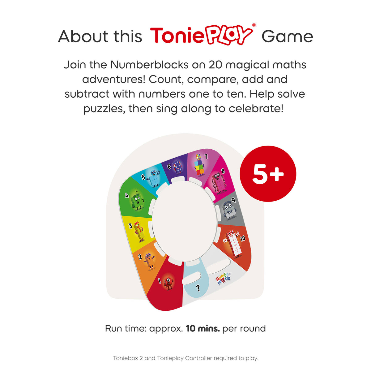 Tonies Tonieplay - Educational Game Numberblocks