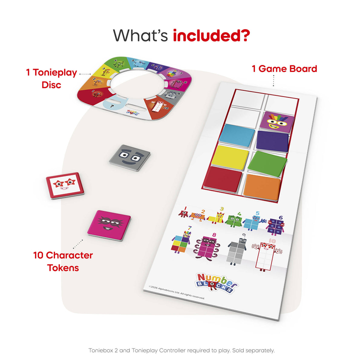 Tonies Tonieplay - Educational Game Numberblocks