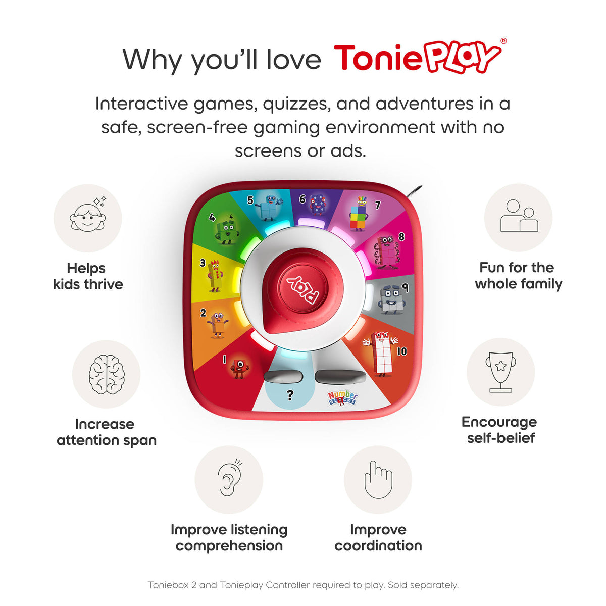 Tonies Tonieplay - Educational Game Numberblocks