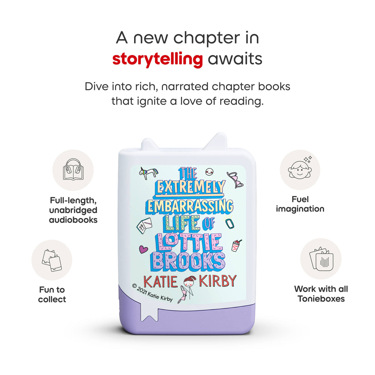 Tonies Book - Katie Kirby The Extremely Embarrassing Life of Lottie Brooks Book 1