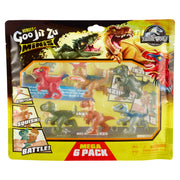 Heroes Of Goo Jit Zu Jurassic World Minis Mega 6 Pack