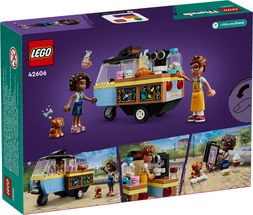 LEGO 42606 Friends Mobile Bakery Food Cart