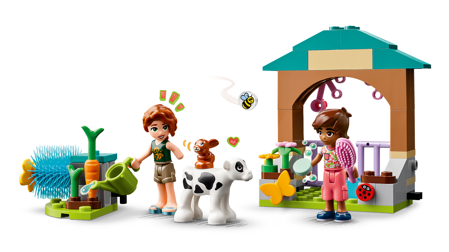 LEGO 42607 Friends Autumn's Baby Cow Shed
