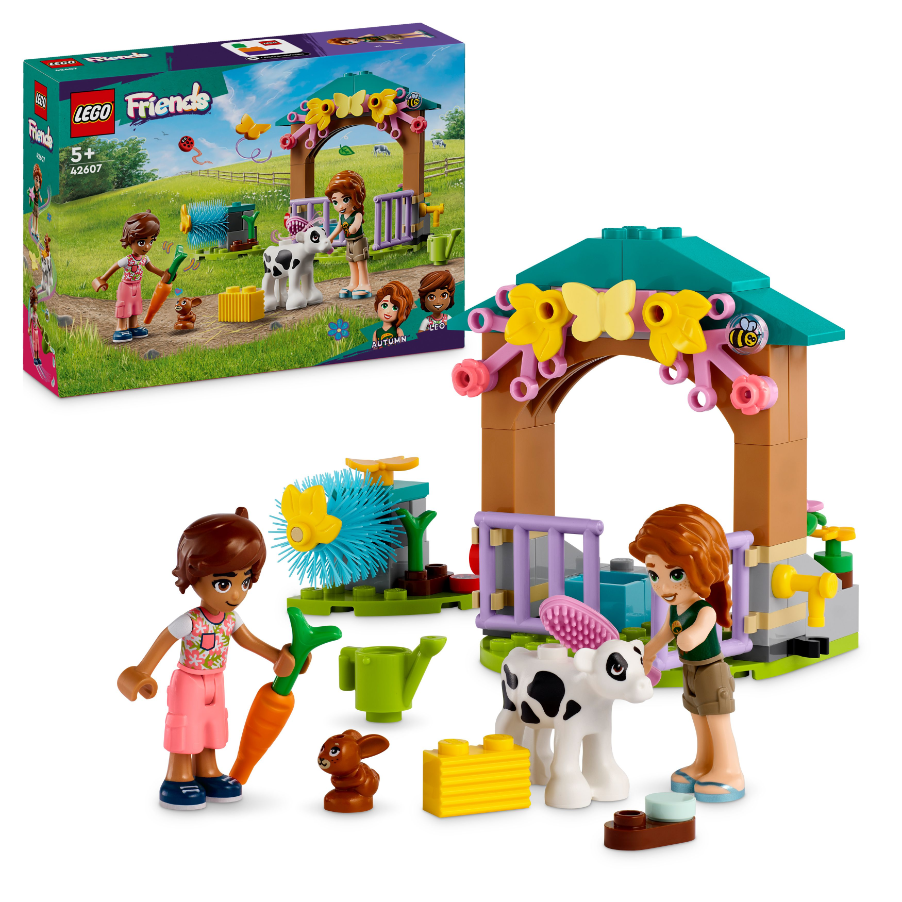 LEGO 42607 Friends Autumn's Baby Cow Shed
