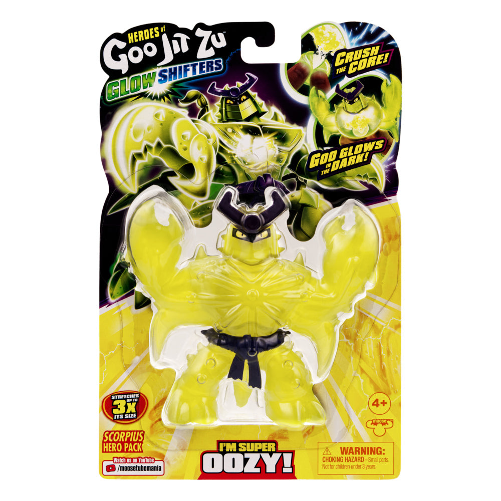 Goo Jit Zu Glow Shifters Hero Pack Assorted Styles