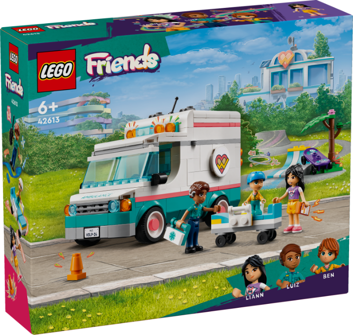 LEGO 42613 Friends Heartlake City Hospital Ambulance