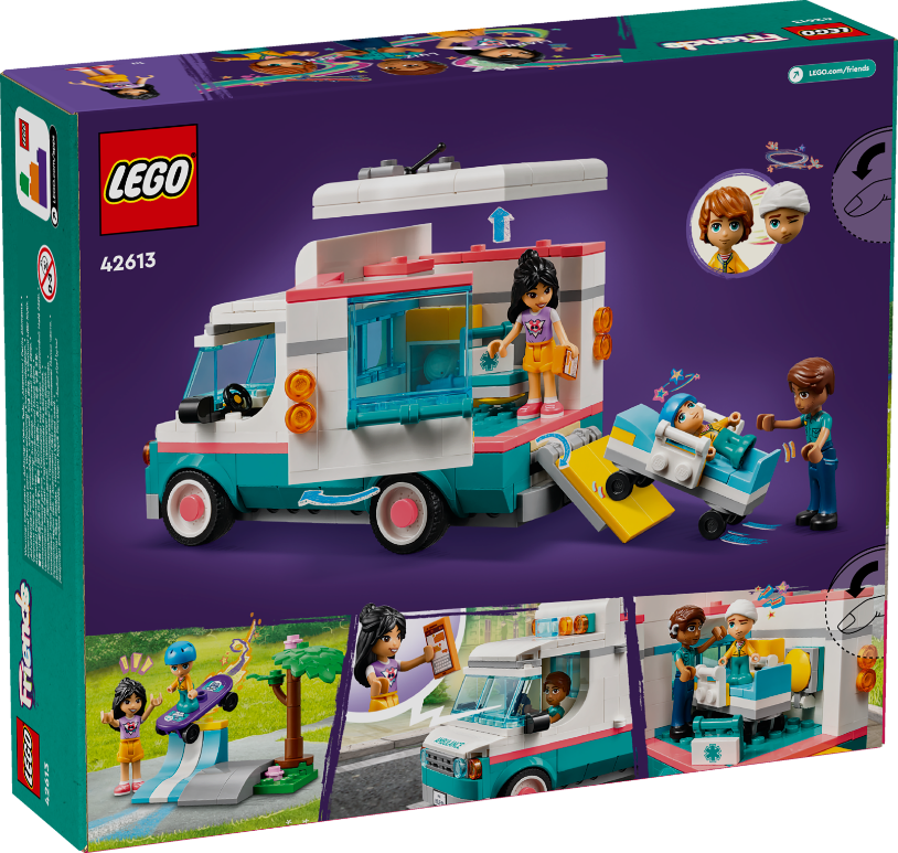 LEGO 42613 Friends Heartlake City Hospital Ambulance