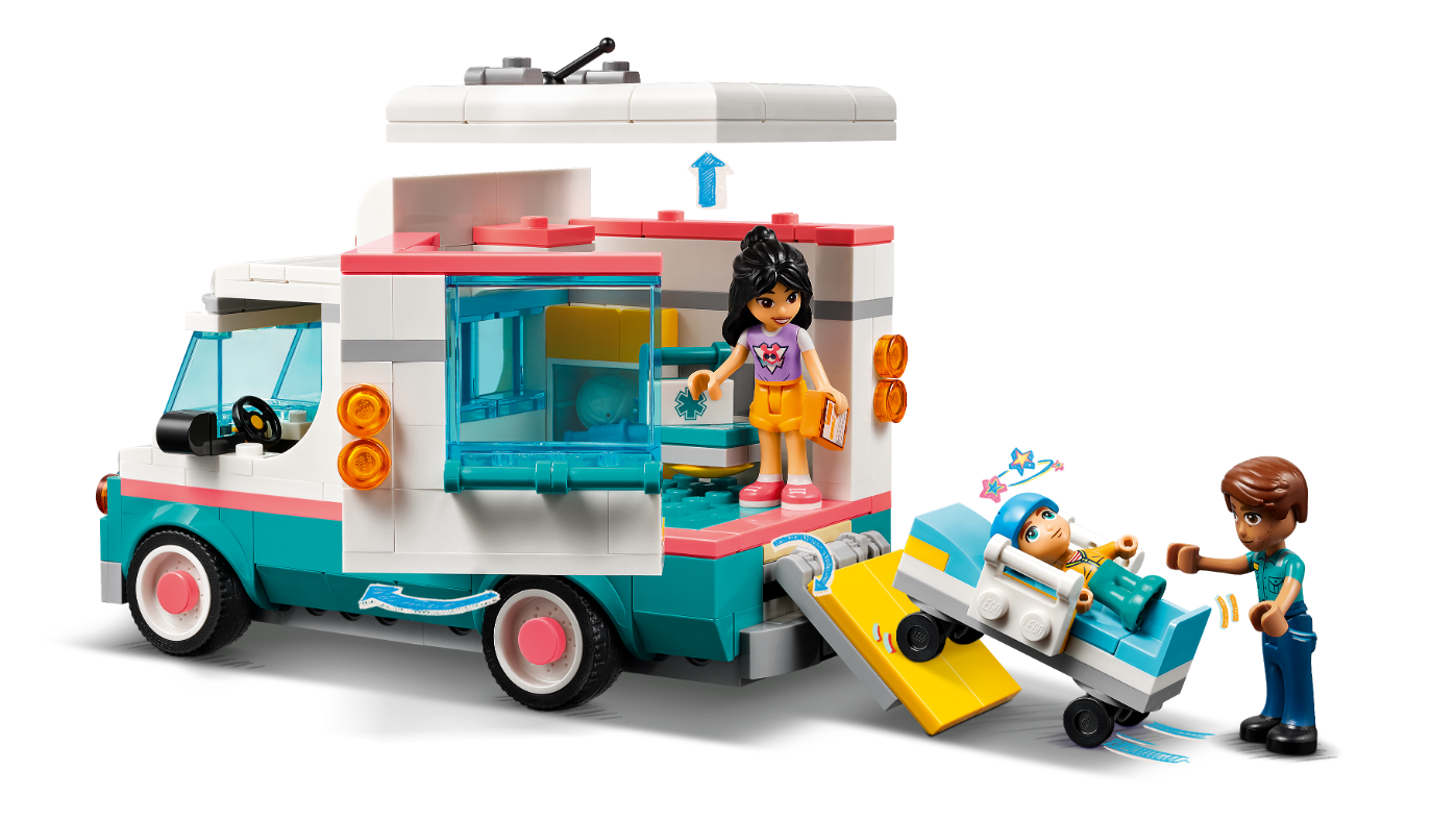 LEGO 42613 Friends Heartlake City Hospital Ambulance