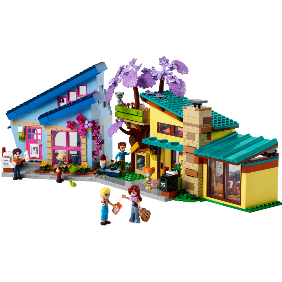 LEGO 42620 Friends Olly And Paisley's Family Houses – Toyworld
