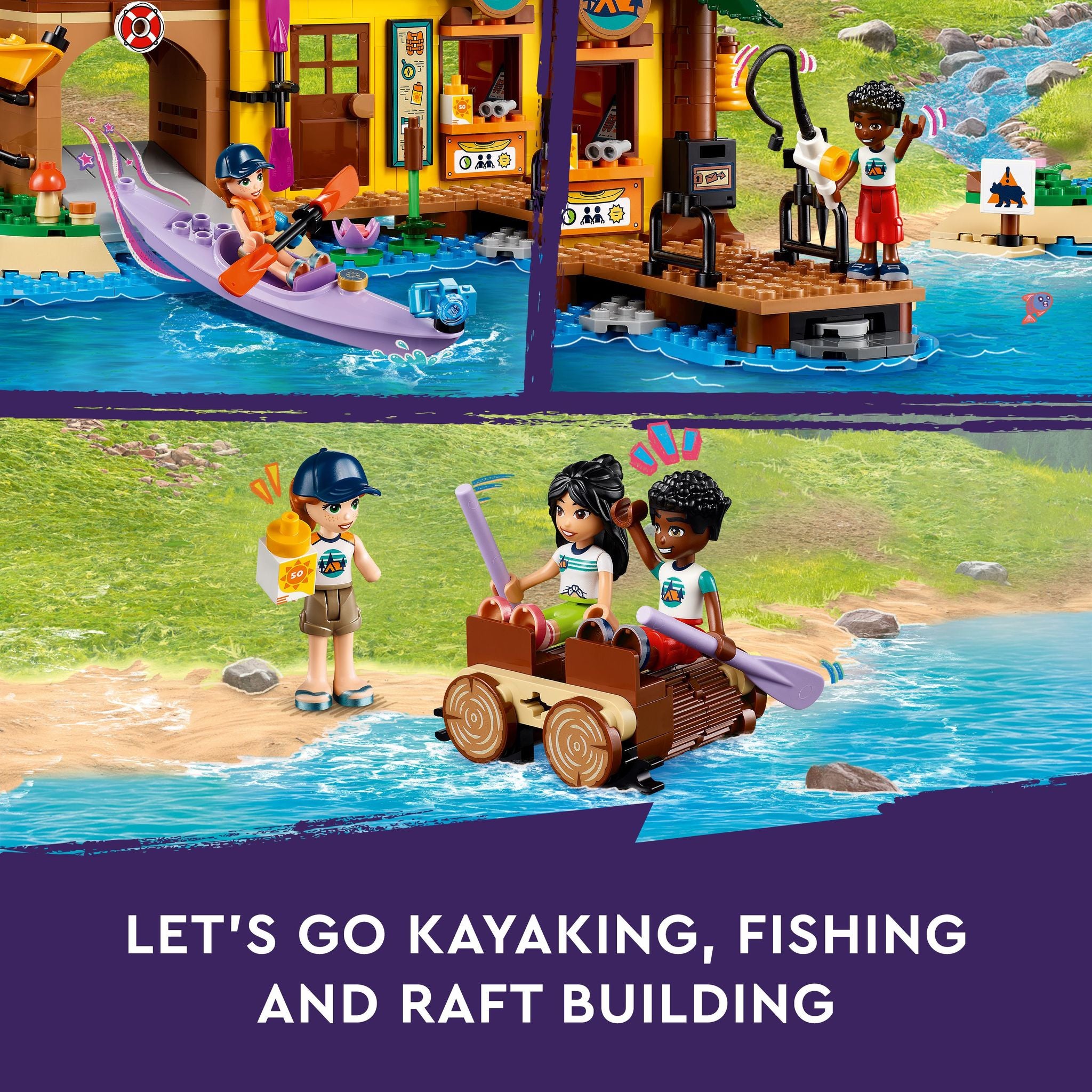 LEGO 42626 Friends Adventure Camp Water Sports