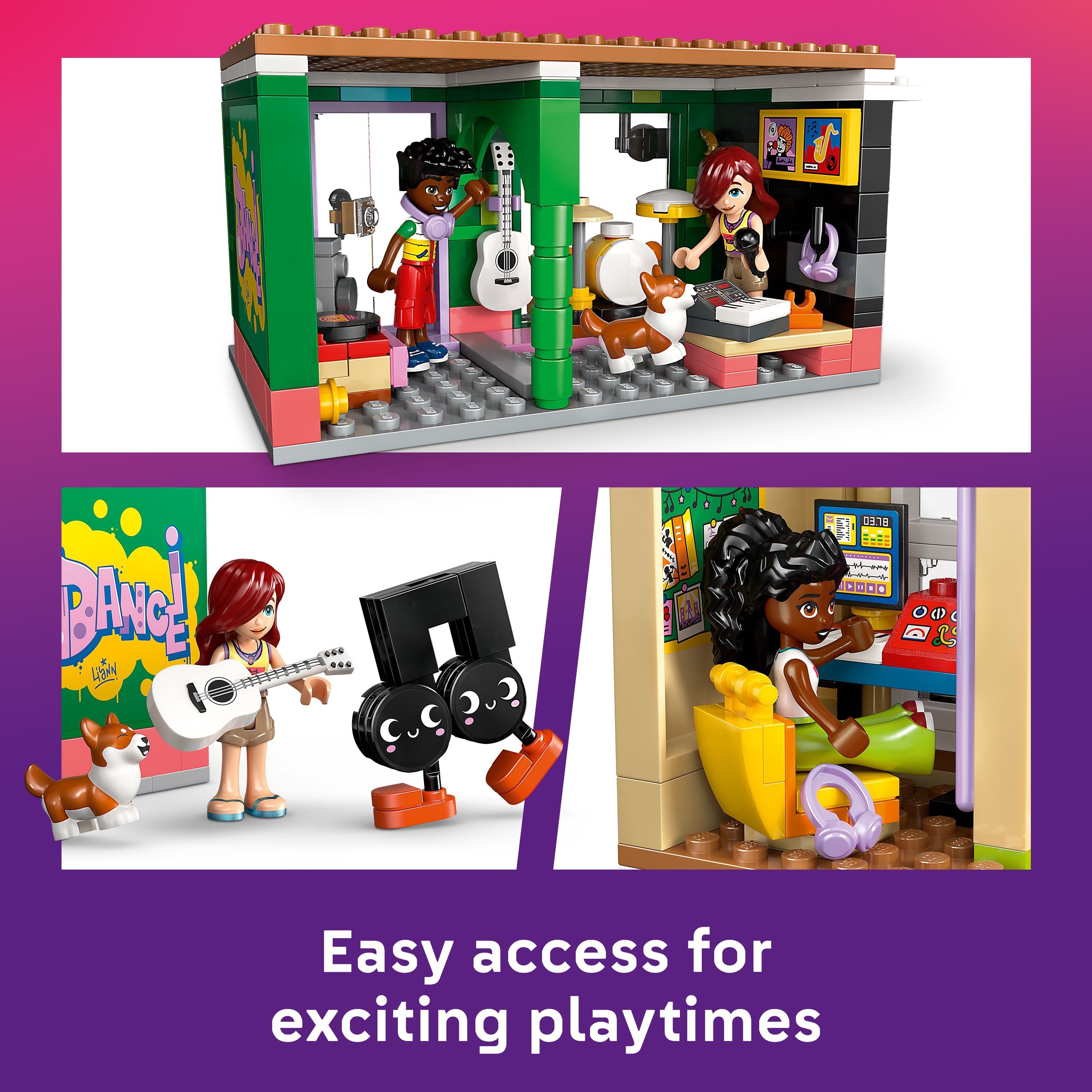 LEGO 42653 Friends Music Shop & Apartment
