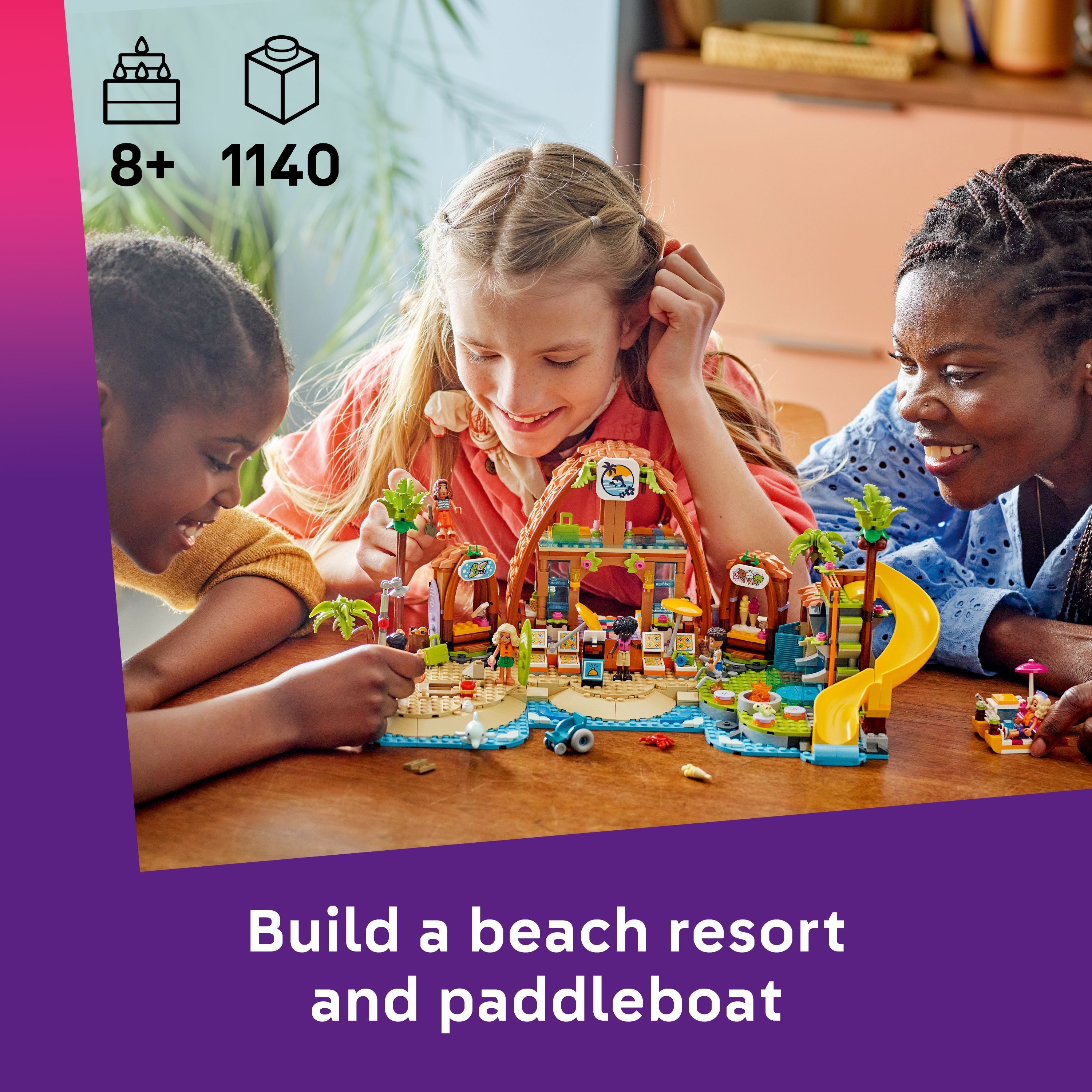 LEGO 42673 Friends Family Holiday Beach Resort