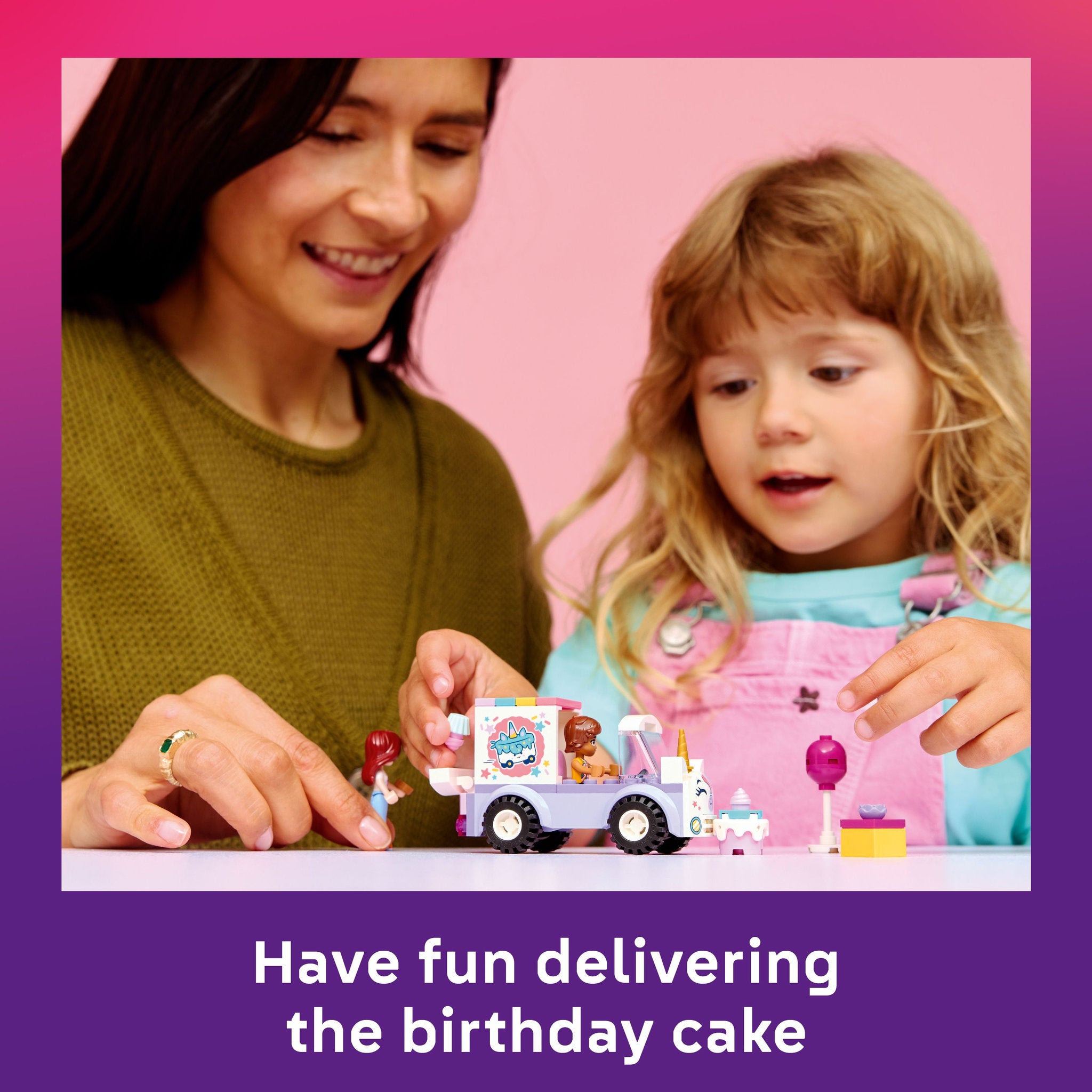 LEGO 42675 Friends Unicorn Cake Delivery Car
