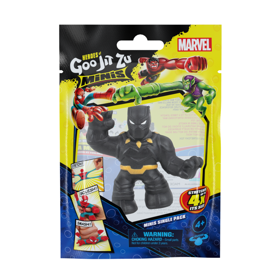 Heroes Of Goo Jit Zu Marvel S8 Minis Single Pack Assorted Styles