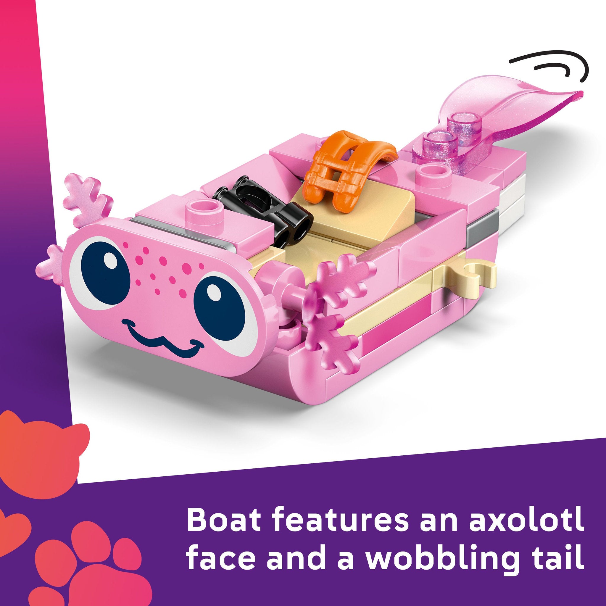 LEGO 42681 Friends Axolotl Adventure Boat