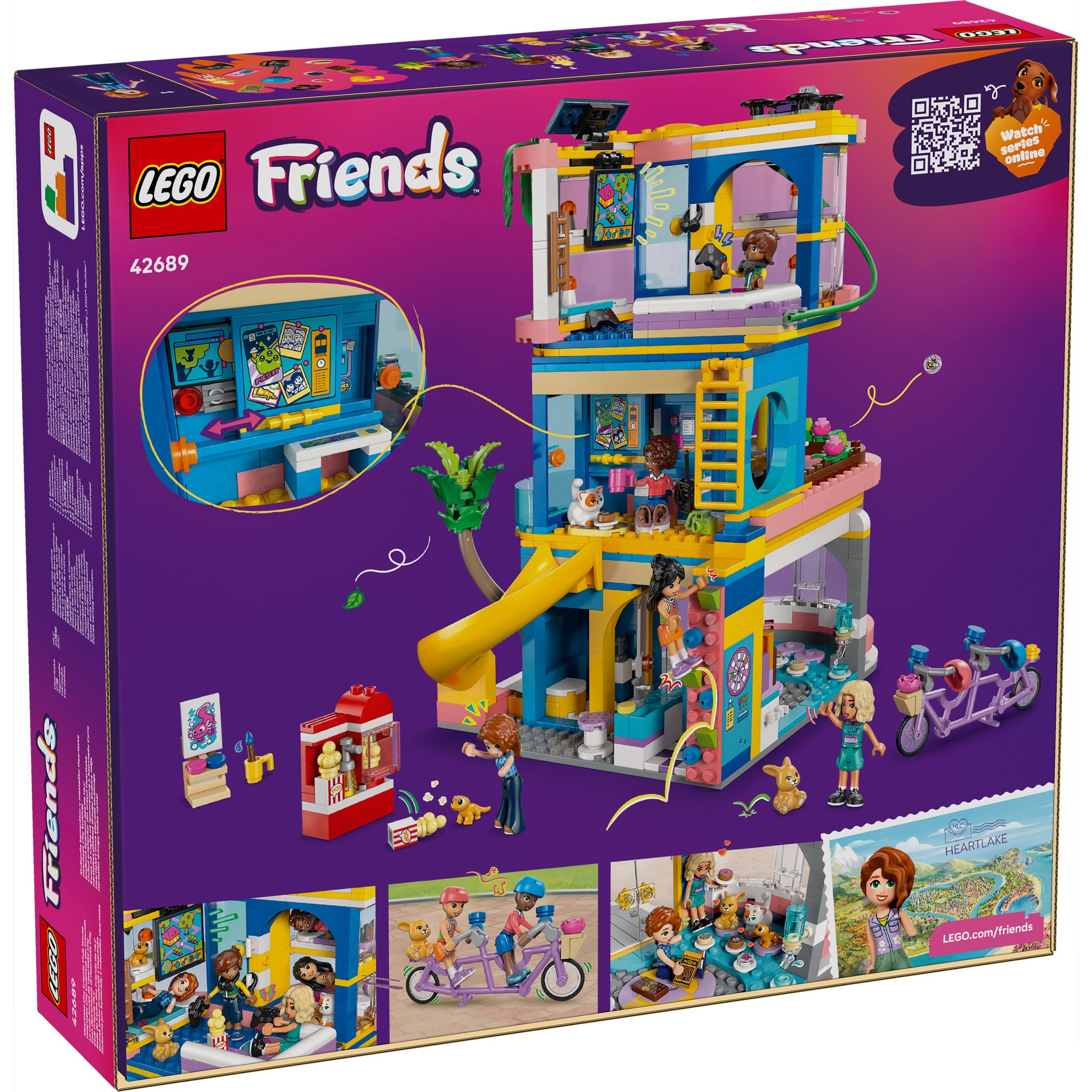 LEGO 42689 Friends Heartlake City Friends Club House
