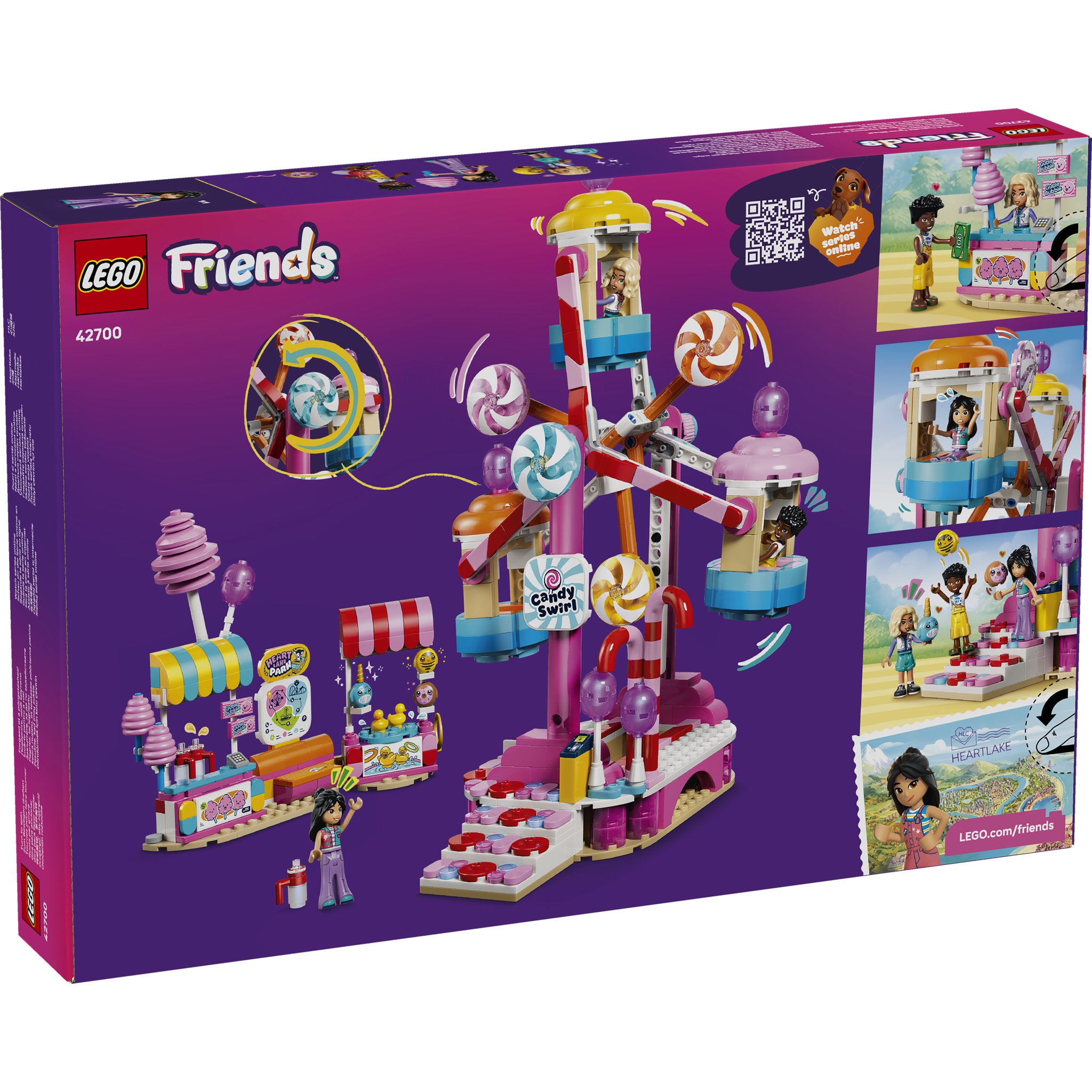 LEGO 42700 Friends Candy & Cupcake Ferris Wheel