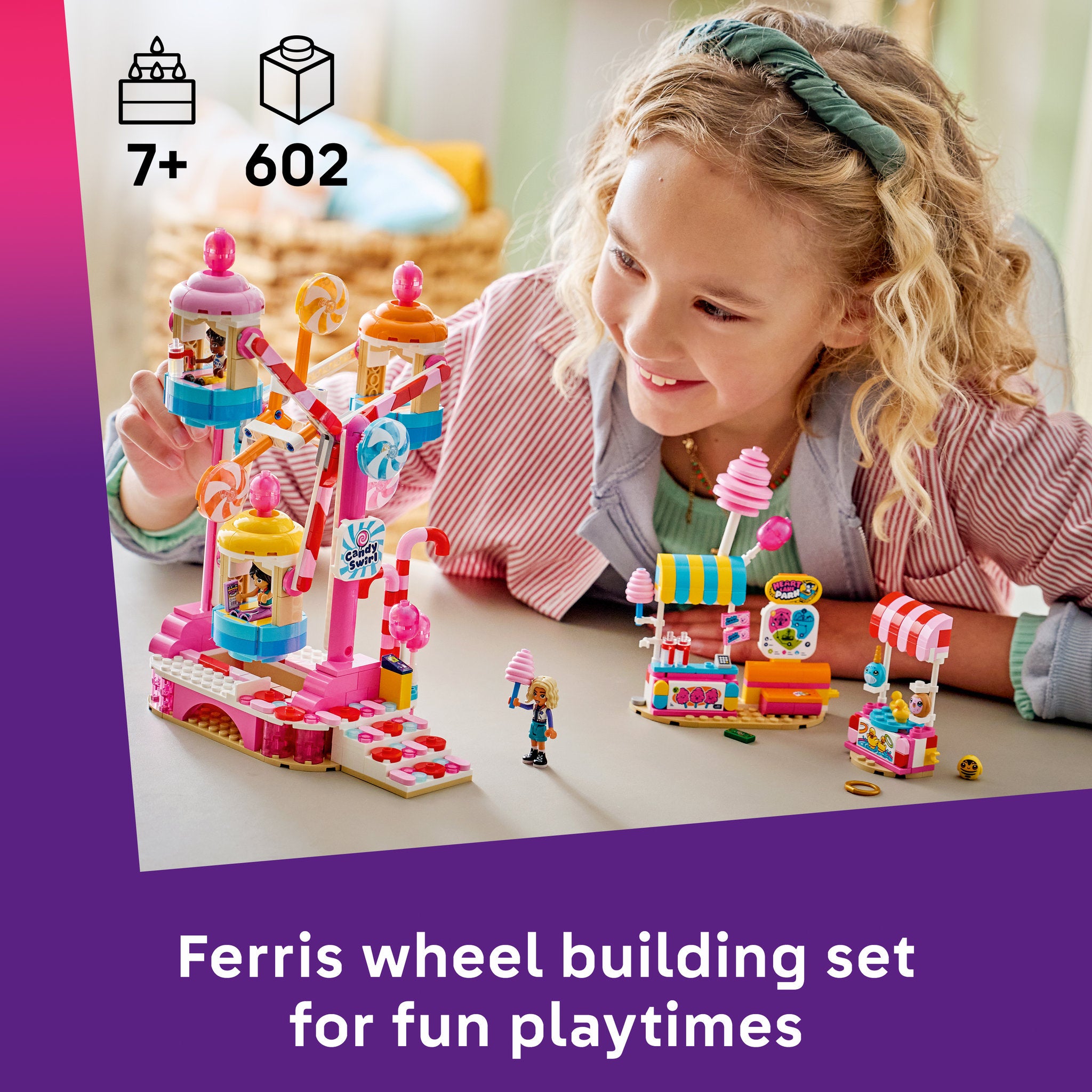 LEGO 42700 Friends Candy & Cupcake Ferris Wheel