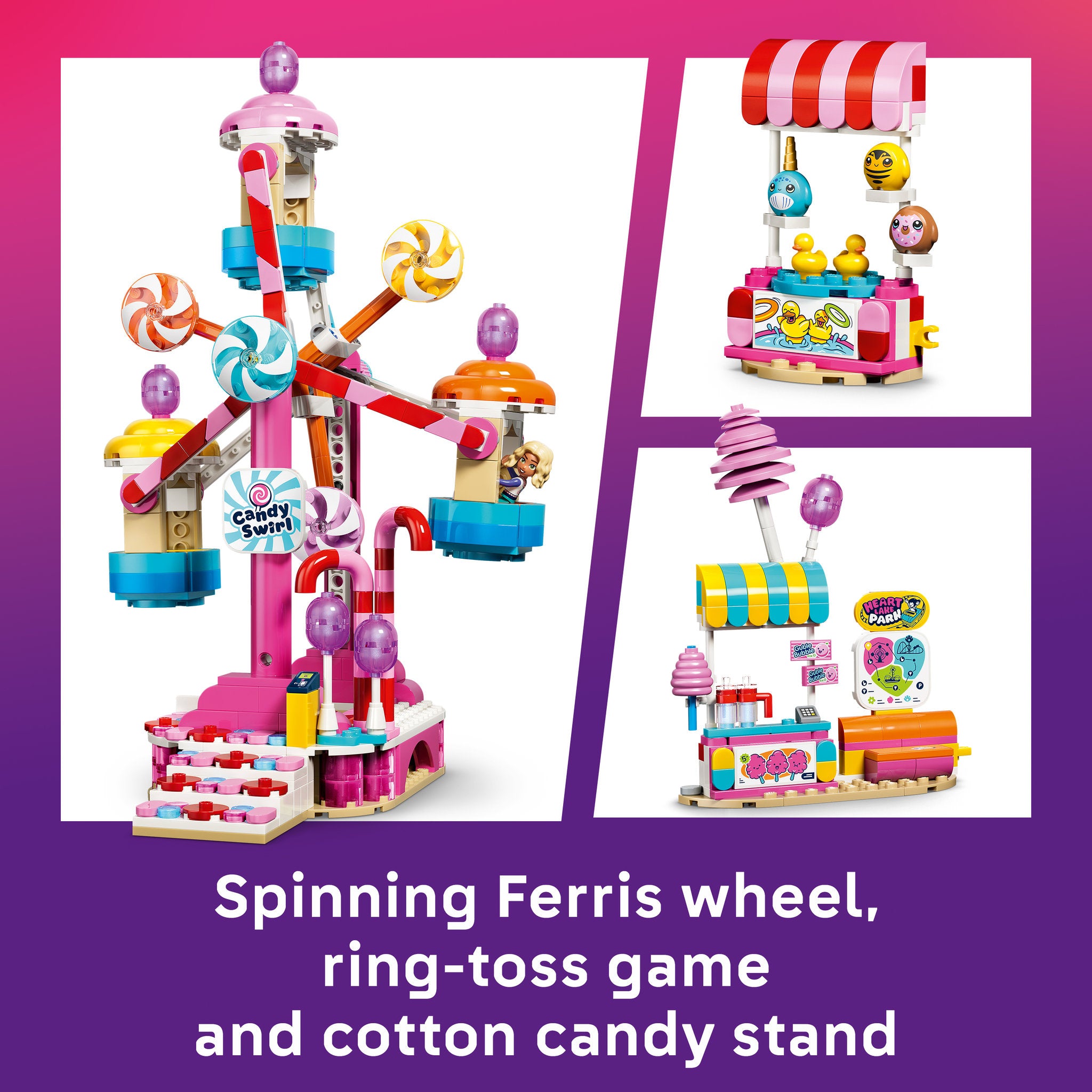LEGO 42700 Friends Candy & Cupcake Ferris Wheel