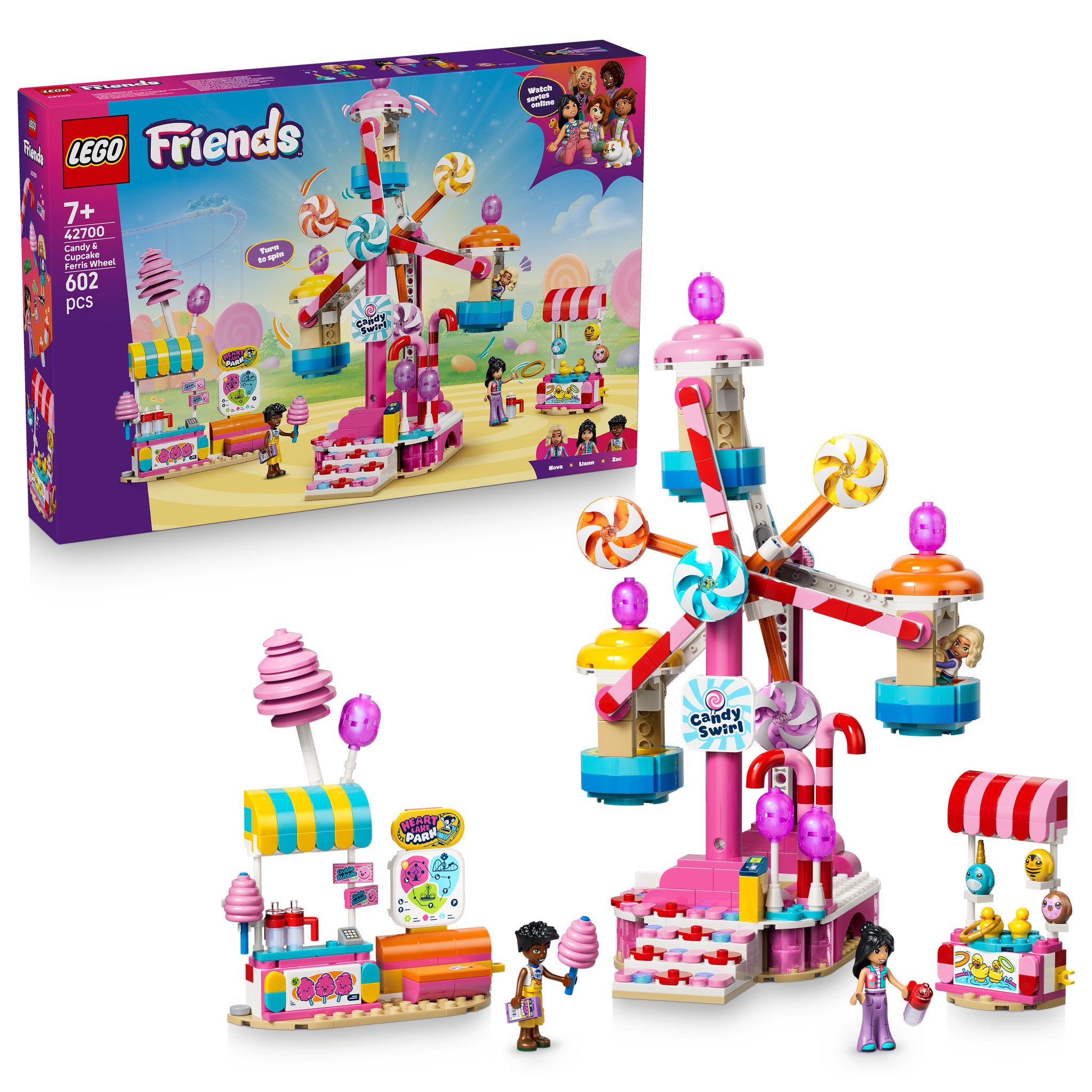 LEGO 42700 Friends Candy & Cupcake Ferris Wheel