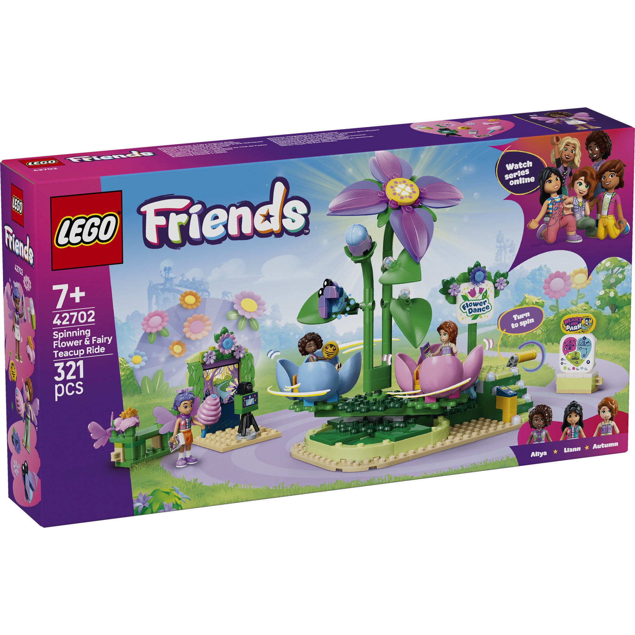 LEGO 42702 Friends Spinning Flower & Fairy Teacup Ride