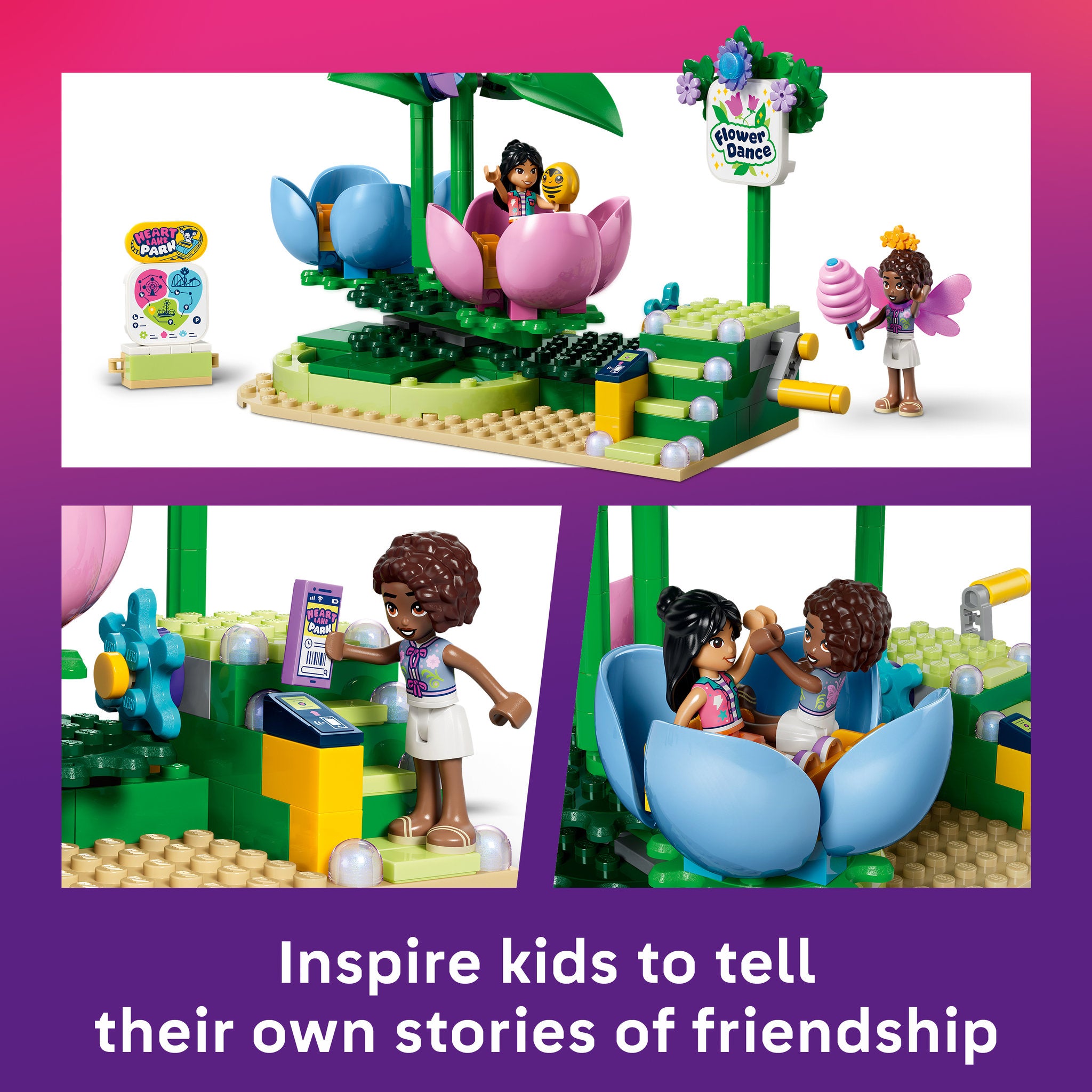 LEGO 42702 Friends Spinning Flower & Fairy Teacup Ride
