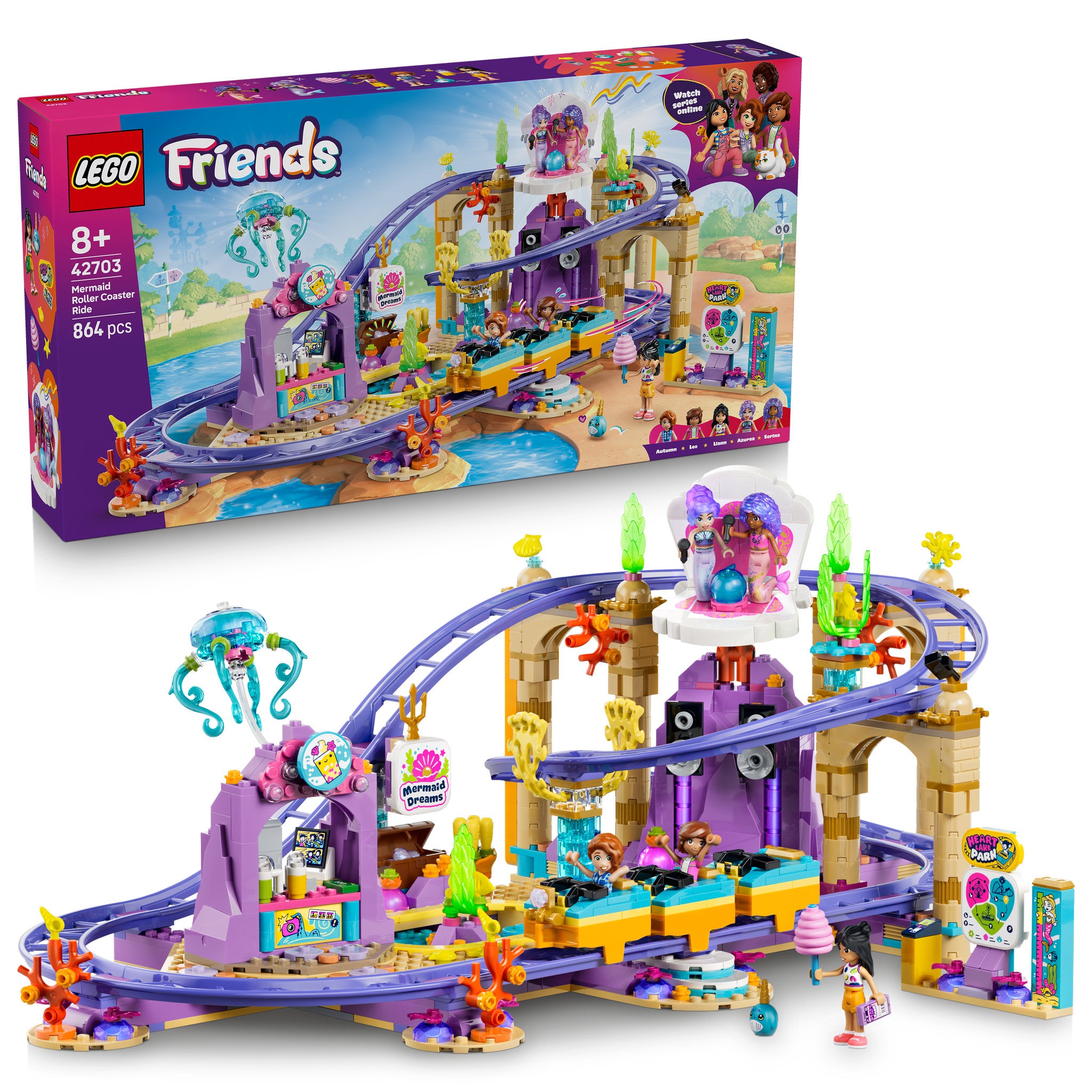 LEGO 42703 Friends Mermaid Roller Coaster Ride