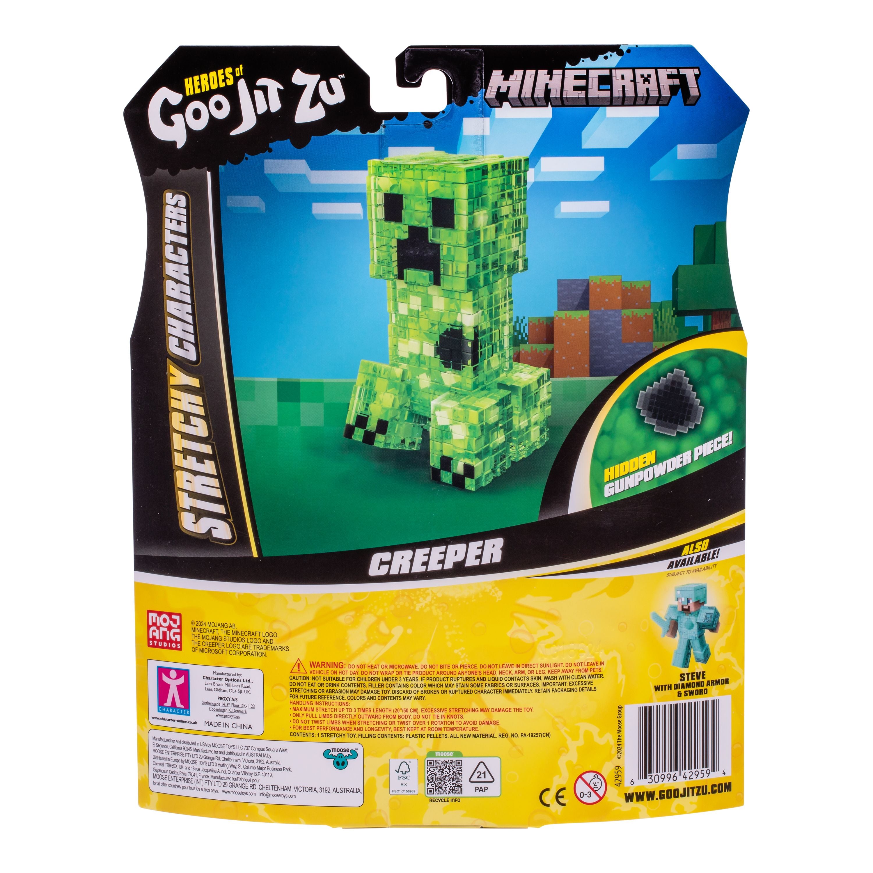 Heroes Of Goo Jit Zu Minecraft Hero Pack - Creeper