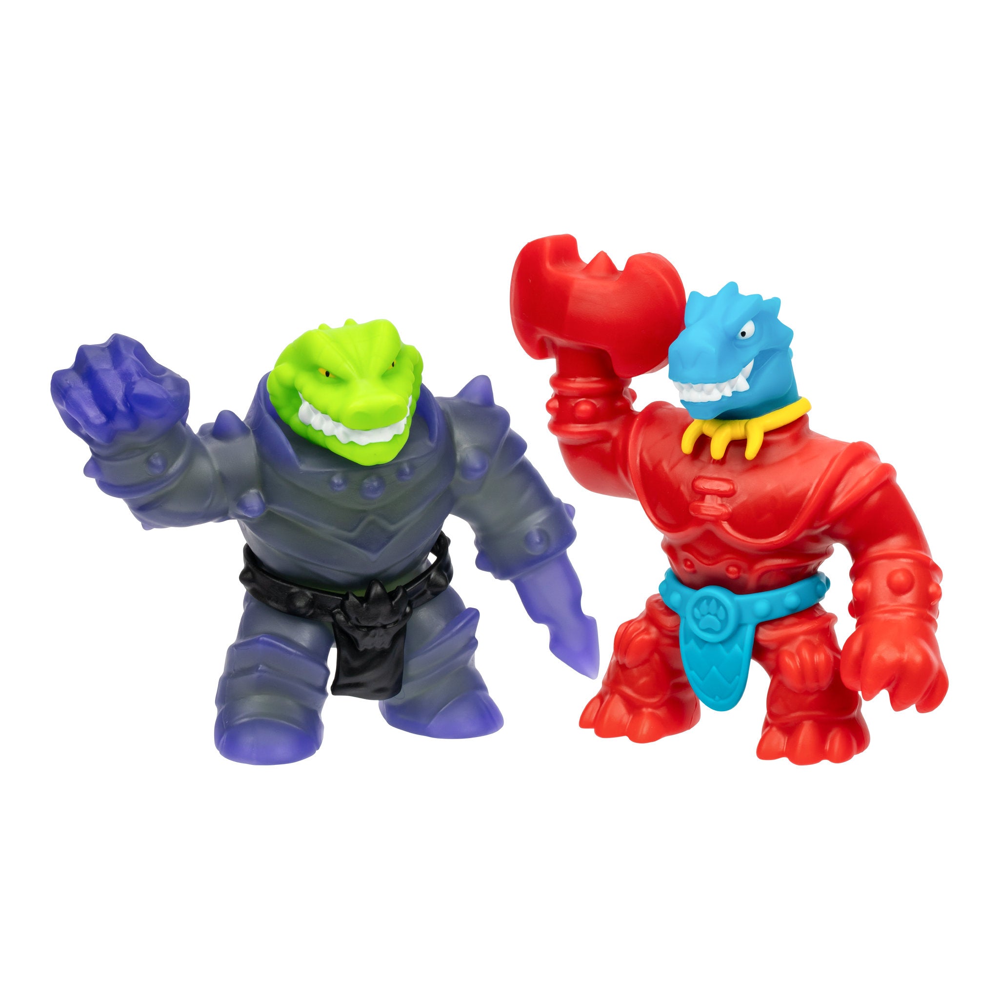 Heroes of Goo Jit Zu Smash Strikers Action Figure - Tyro vs Rock Jaw Versus 2 Pack