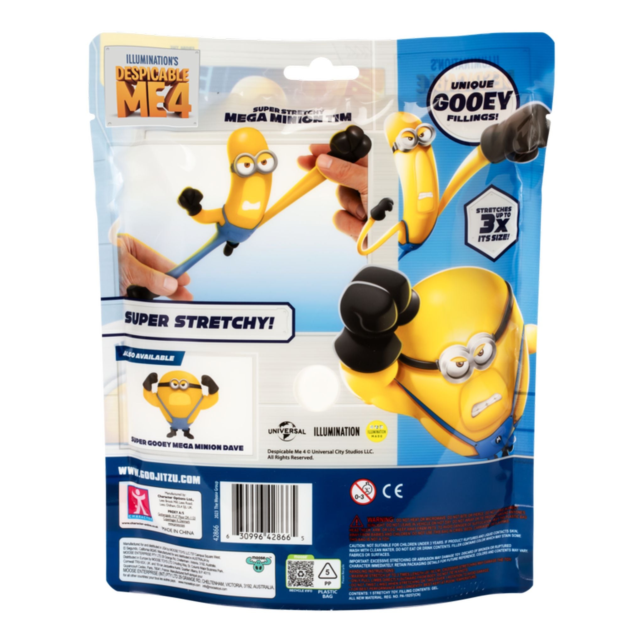 Heroes Of Goo Jit Zu Despicable Me 4 Stretchy Hero - Tim