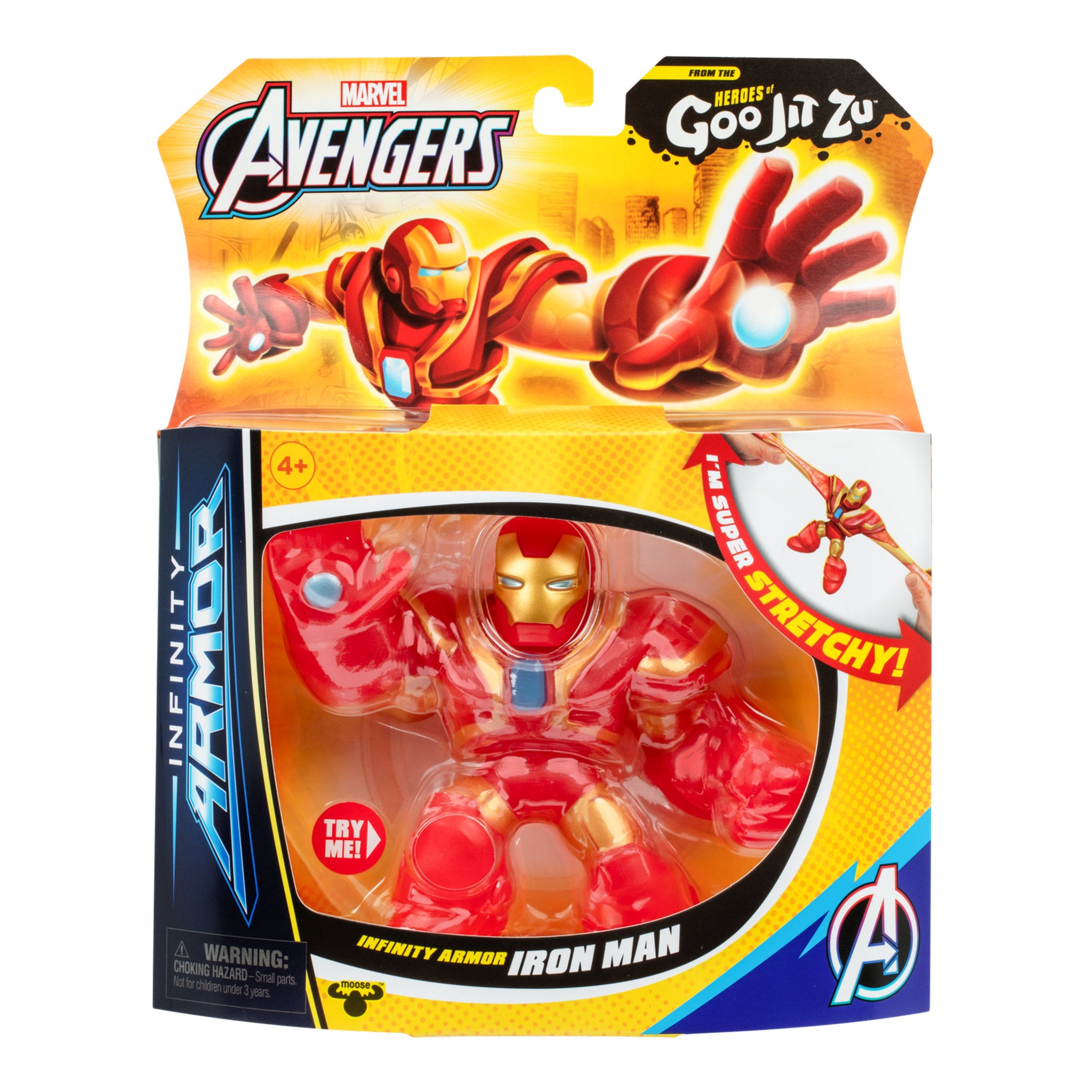 Heroes Of Goo Jit Zu Marvel Avengers Infinity Armor S10 Assorted Styles