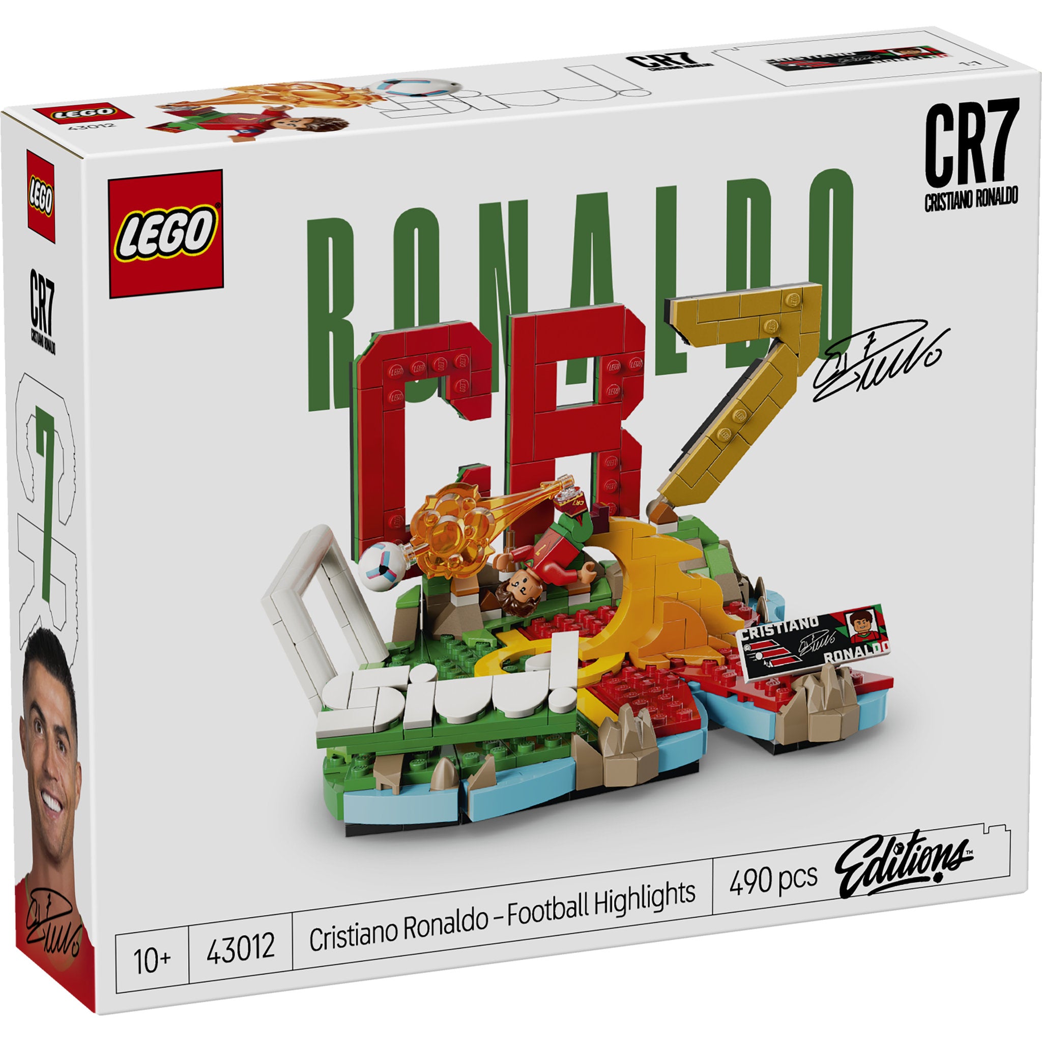 LEGO 43012 Editions Football Cristiano Ronaldo - Soccer Highlights
