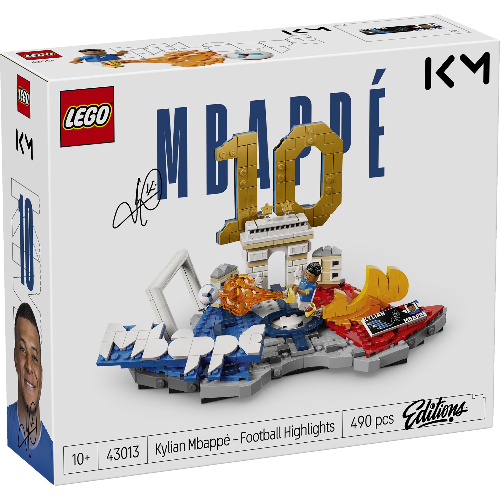 LEGO 43013 Editions Football Kylian Mbappé - Soccer Highlights