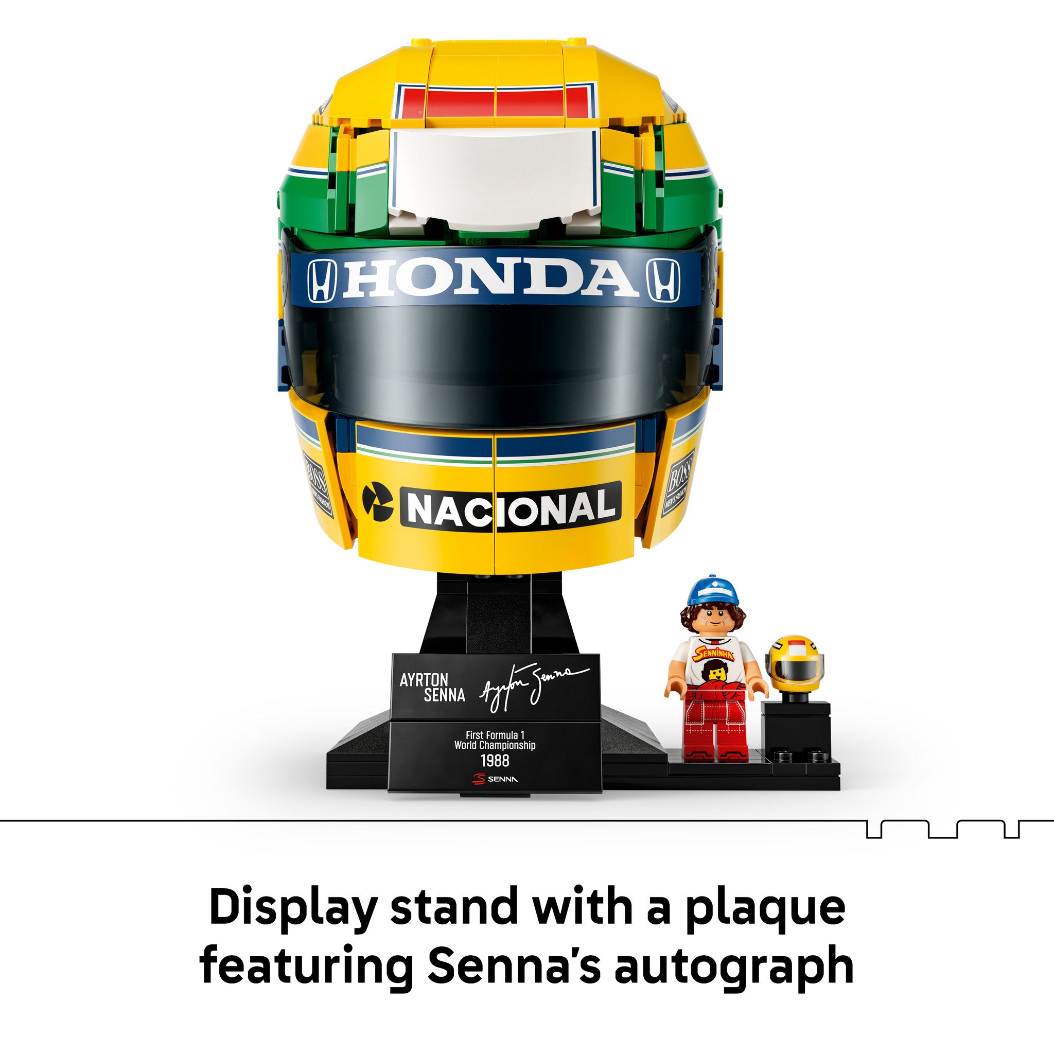 LEGO 43024 Editions Formula 1 Ayrton Senna Helmet