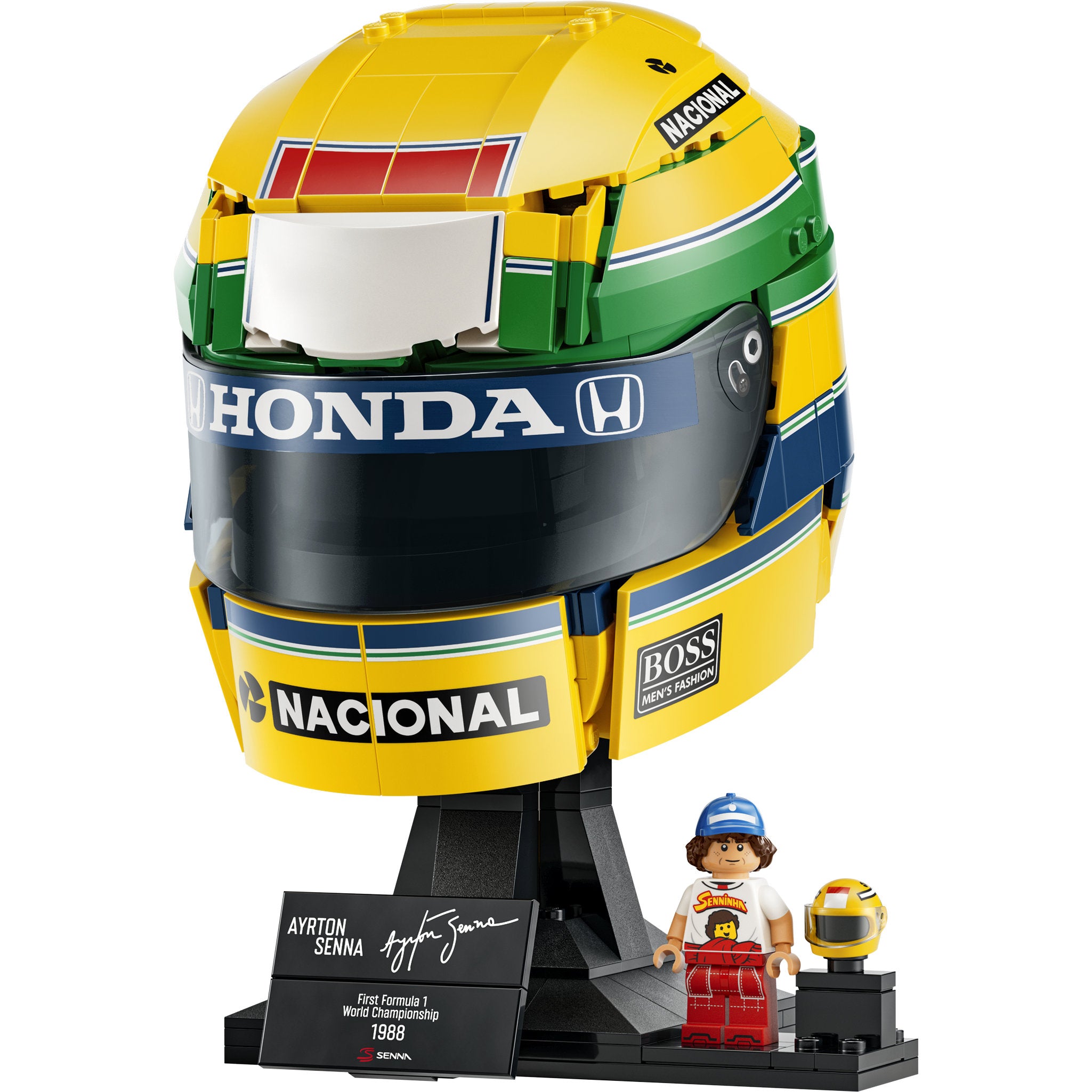 LEGO 43024 Editions Formula 1 Ayrton Senna Helmet