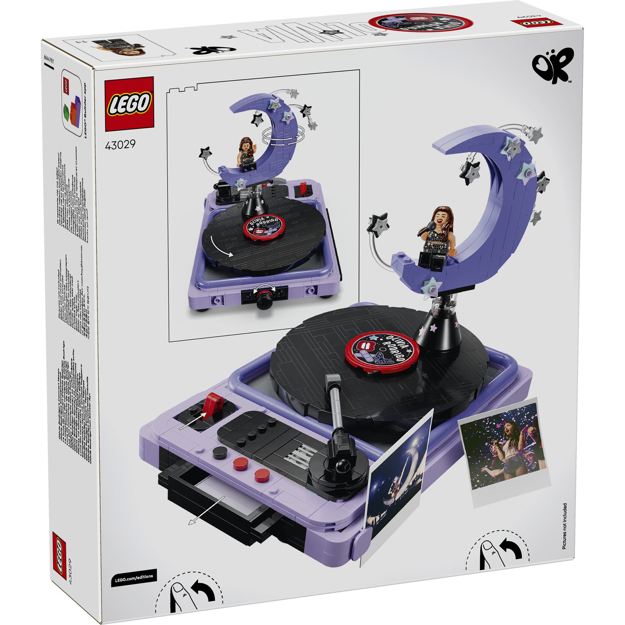 LEGO 43029 Editions Music Olivia Rodrigo's Concert Moon