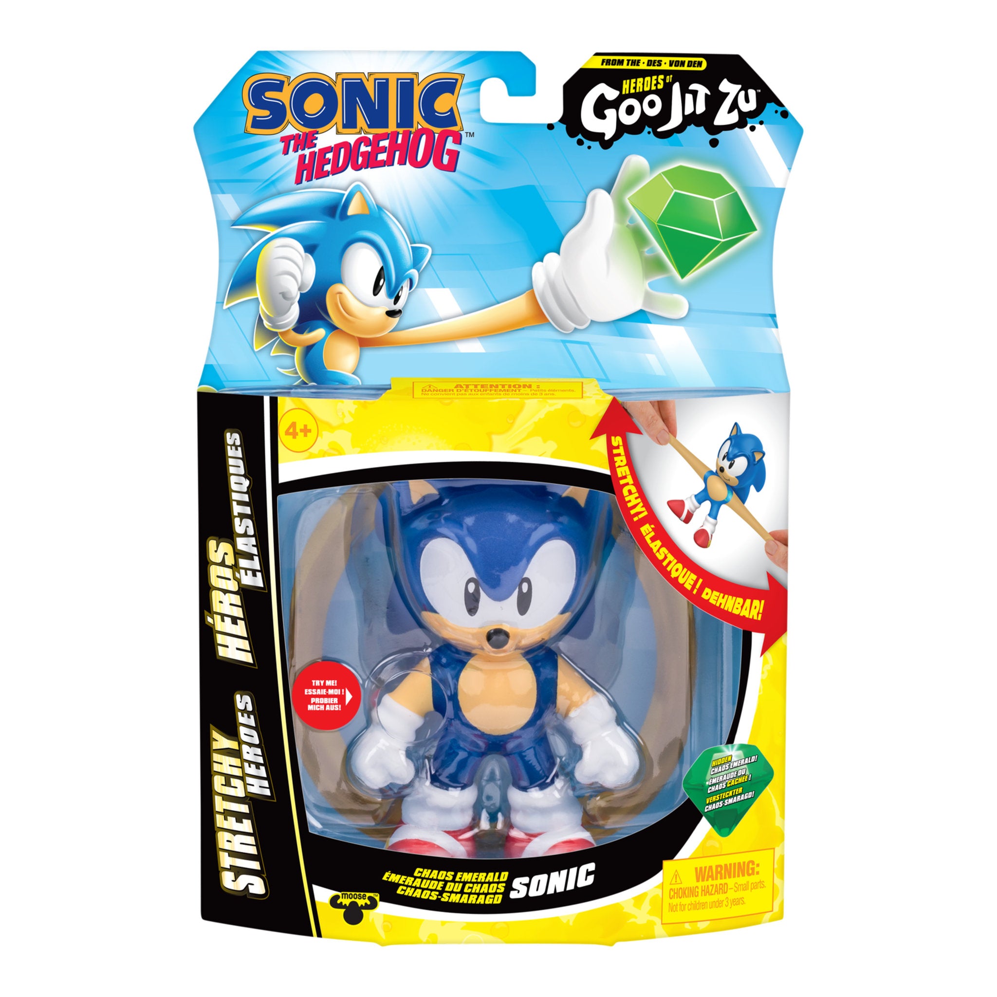 Goo Jit Zu Sonic The Hedgehog Single Pack