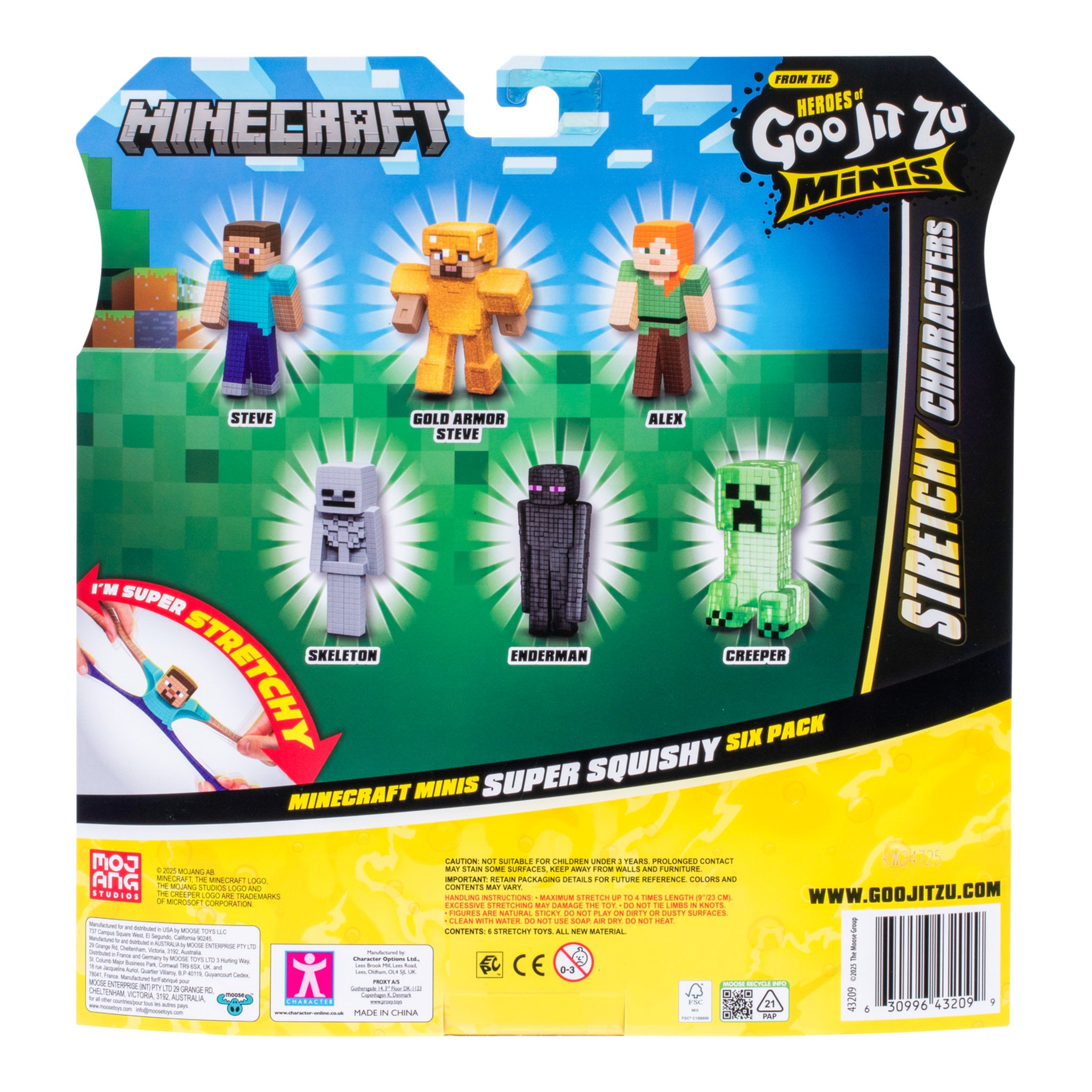 Heroes Of Goo Jit ZU Minecraft S3 Mini's – Toyworld Australia