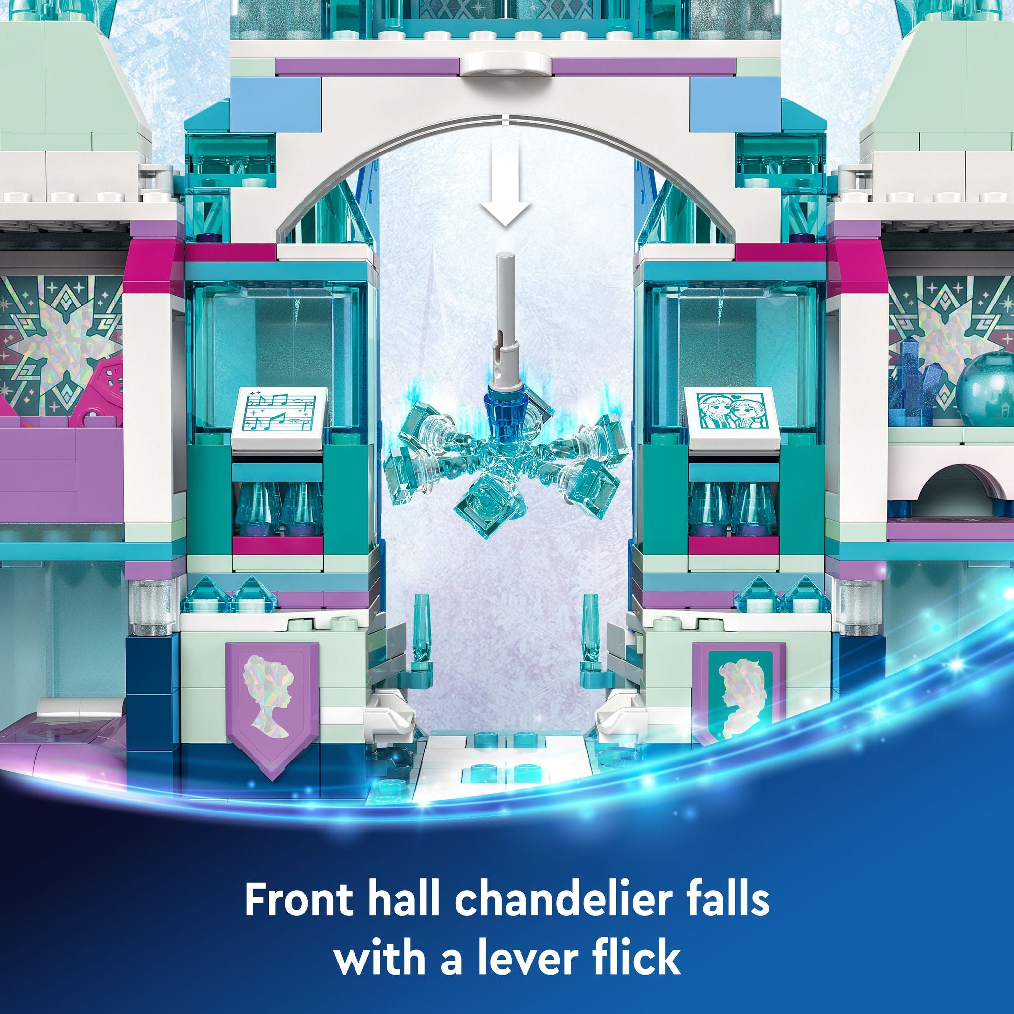 LEGO 43244 Disney Princess Frozen Elsa's Ice Palace – Toyworld Australia