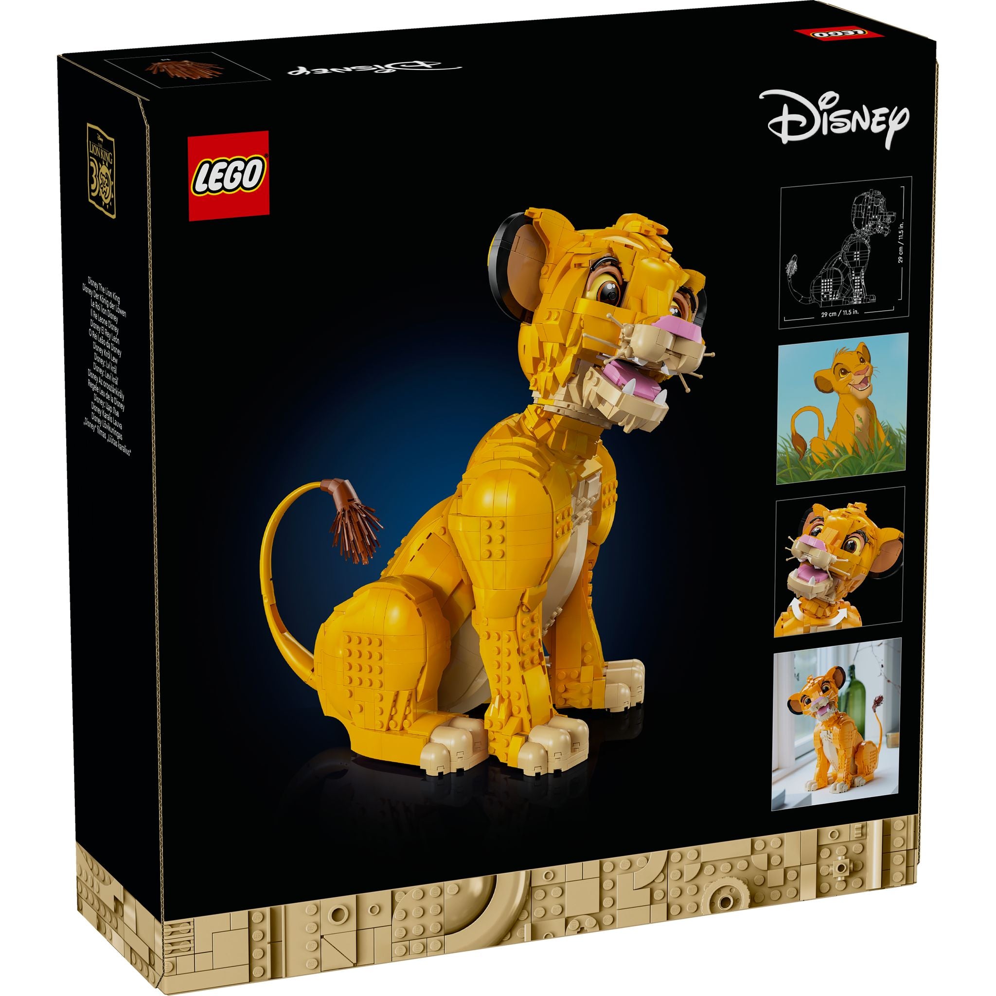 LEGO 43247 Disney Classic Young Simba The Lion King