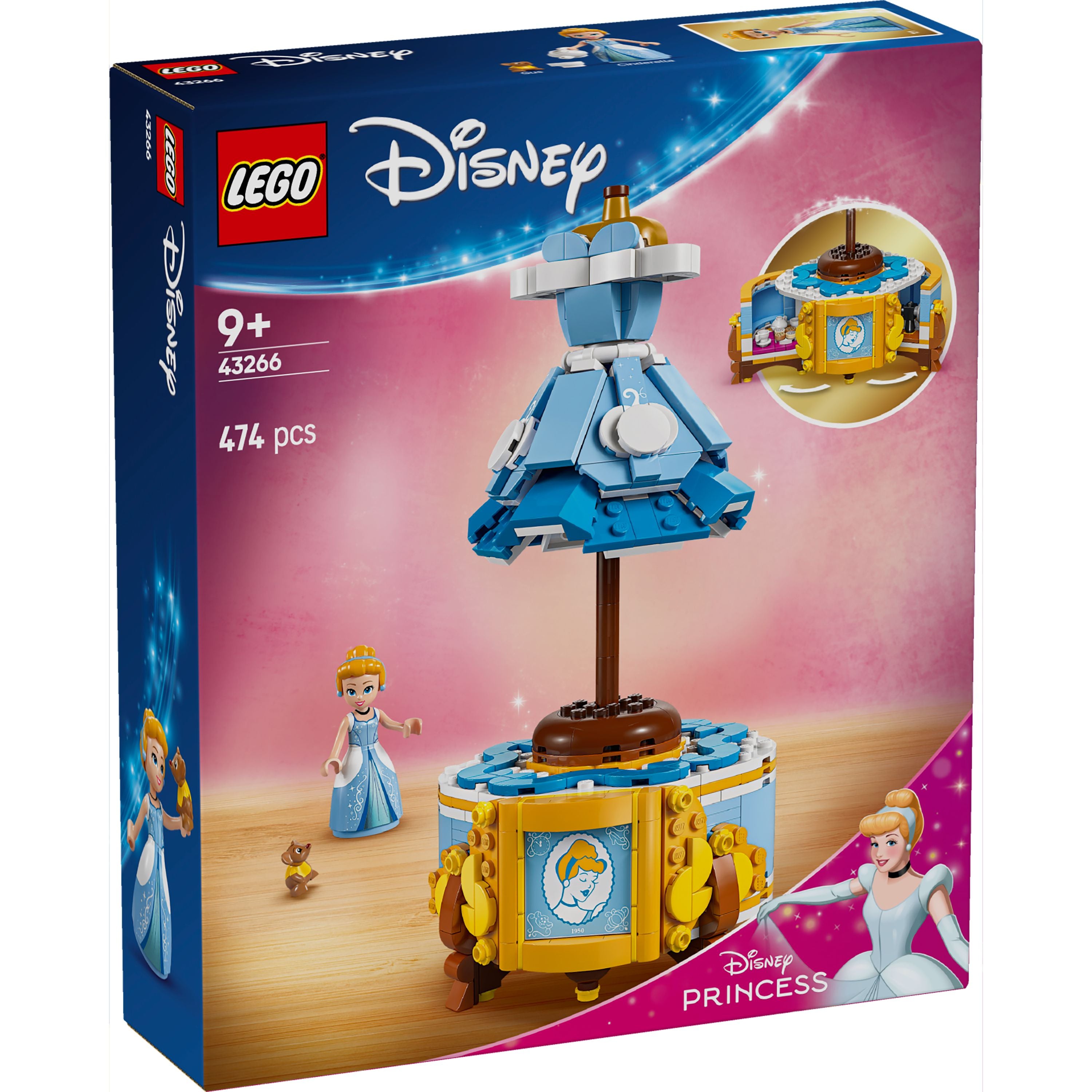 LEGO 43266 Disney Princess Cinderella’s Dress