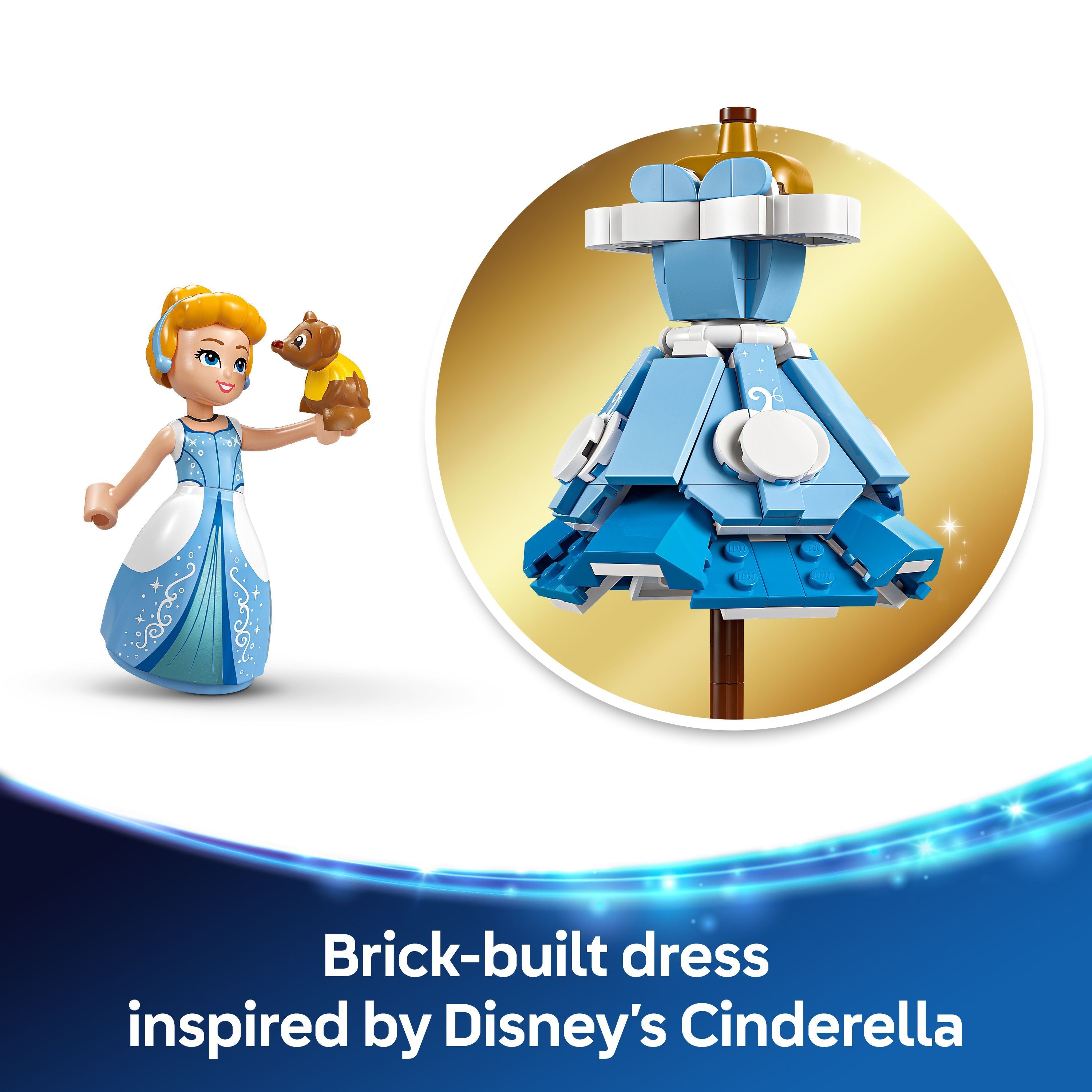 LEGO 43266 Disney Princess Cinderella’s Dress