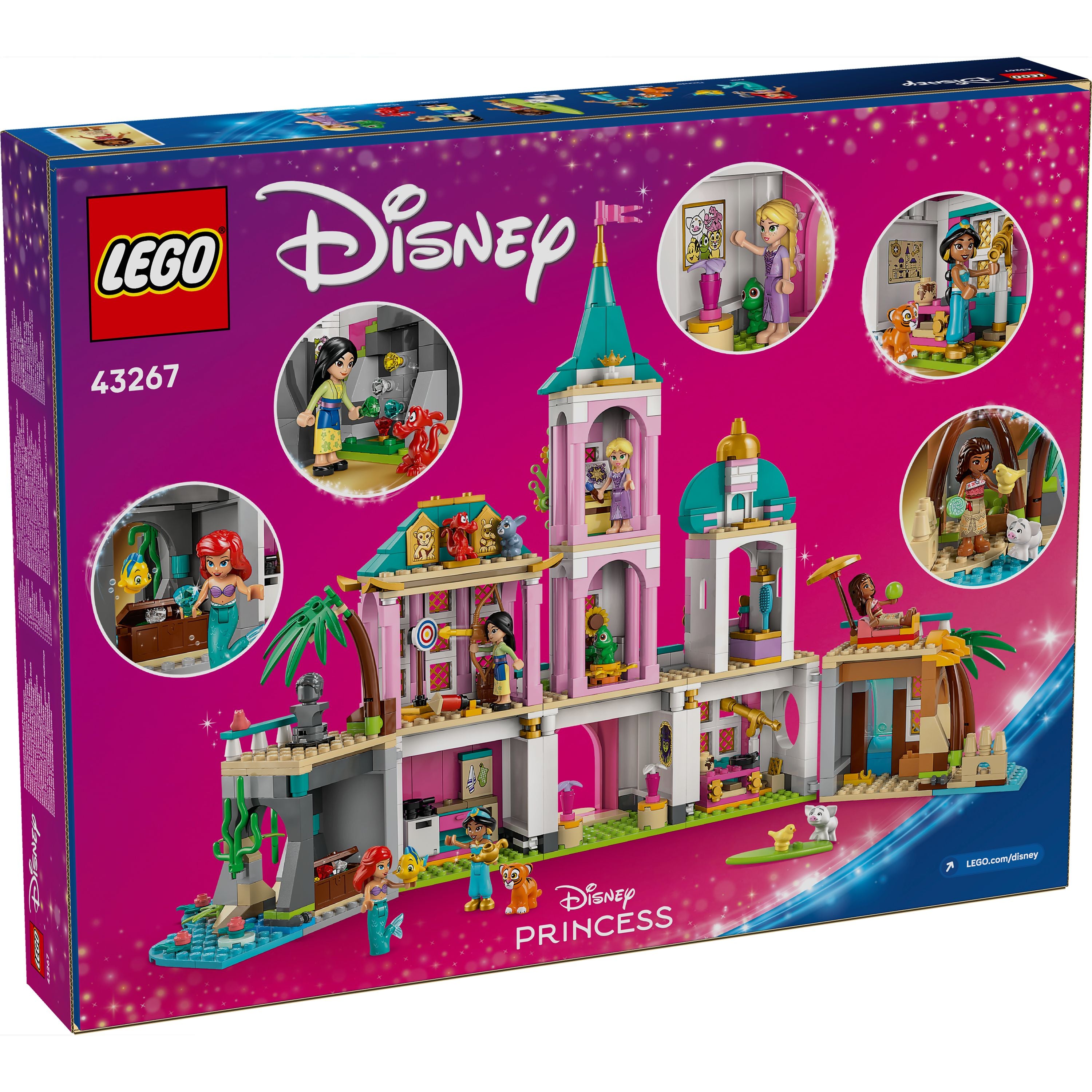 LEGO 43267 Disney Princess Princess Castle & Royal Pets