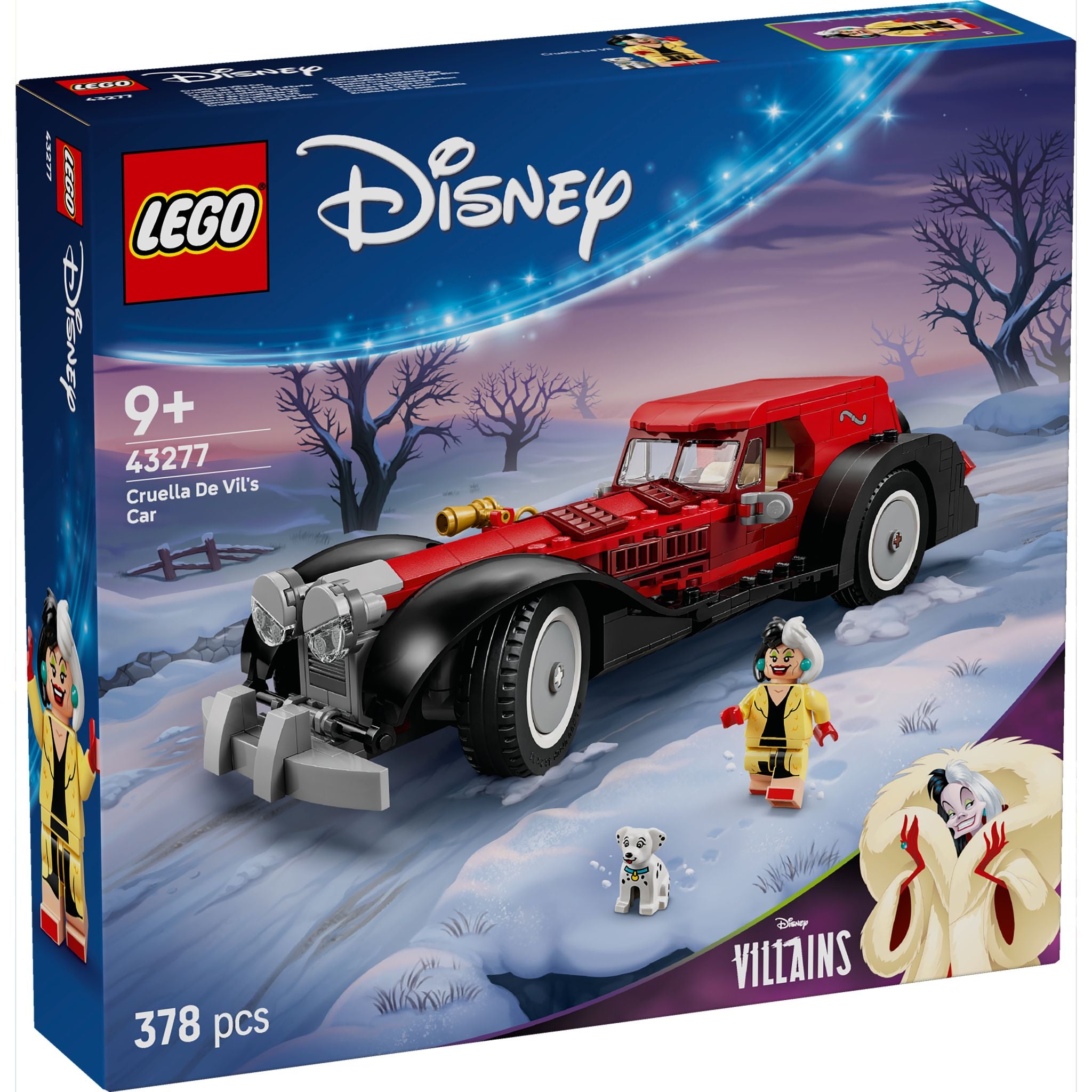 LEGO 43277 Disney Cruella De Vil’s Car