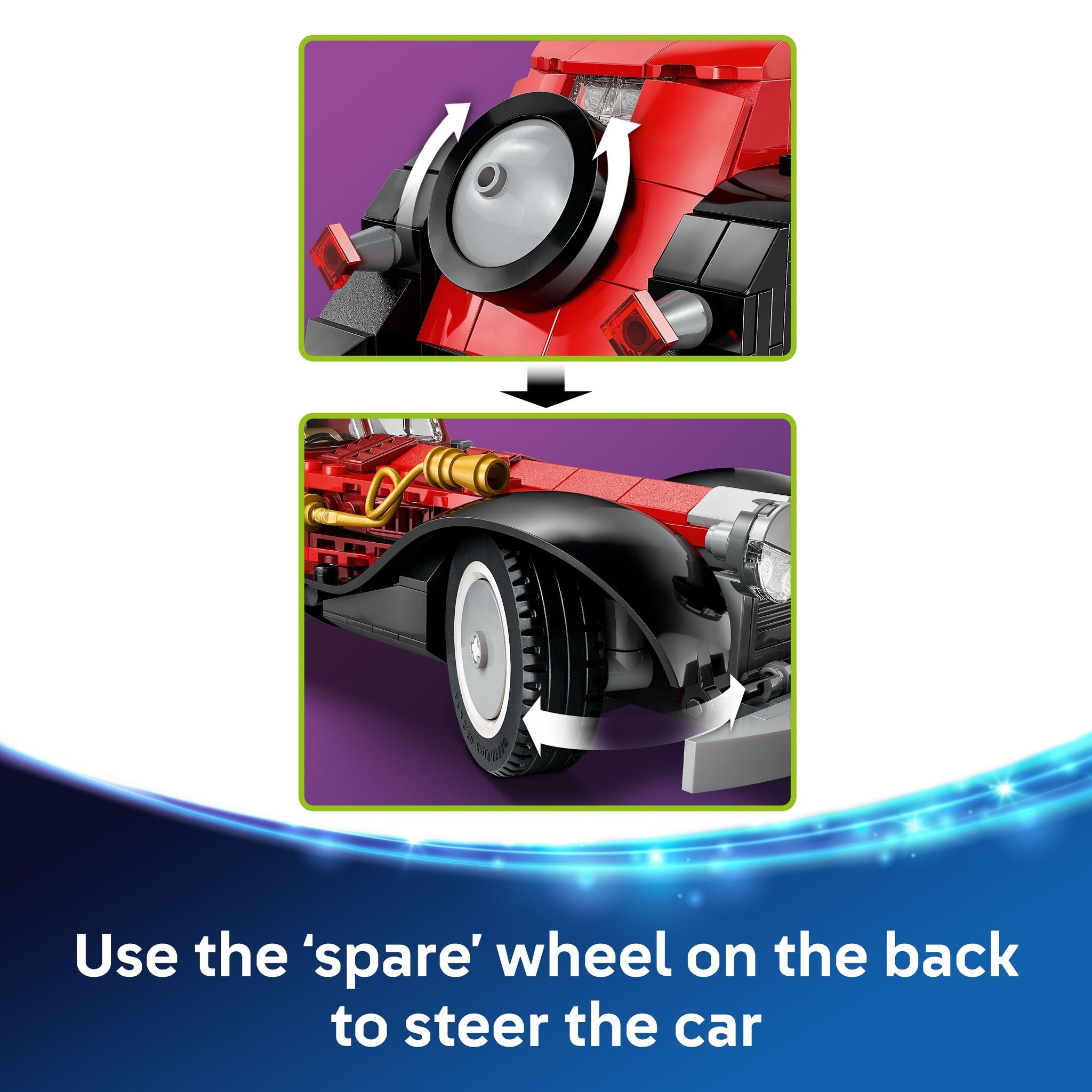 LEGO 43277 Disney Cruella De Vil’s Car