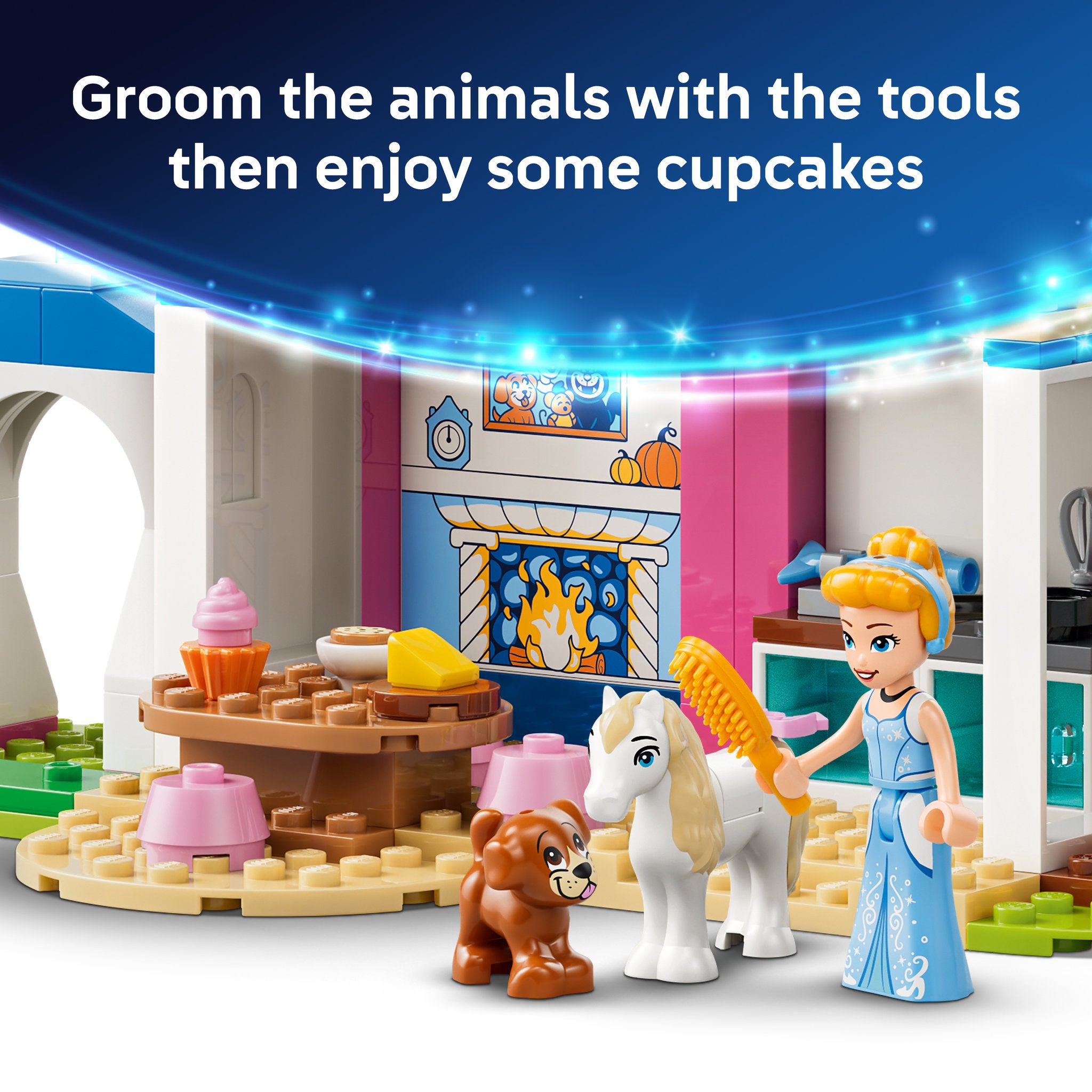 LEGO 43283  Disney Princess Cinderella Animal Friends Castle