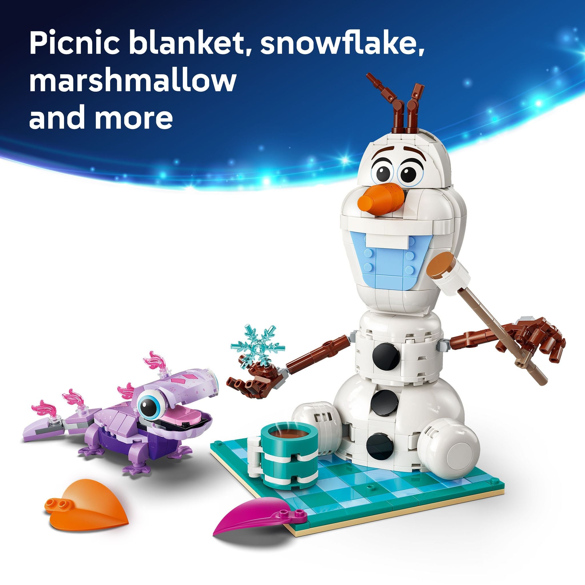 LEGO 43287 Disney Frozen Olaf and Bruni’s Picnic Fun