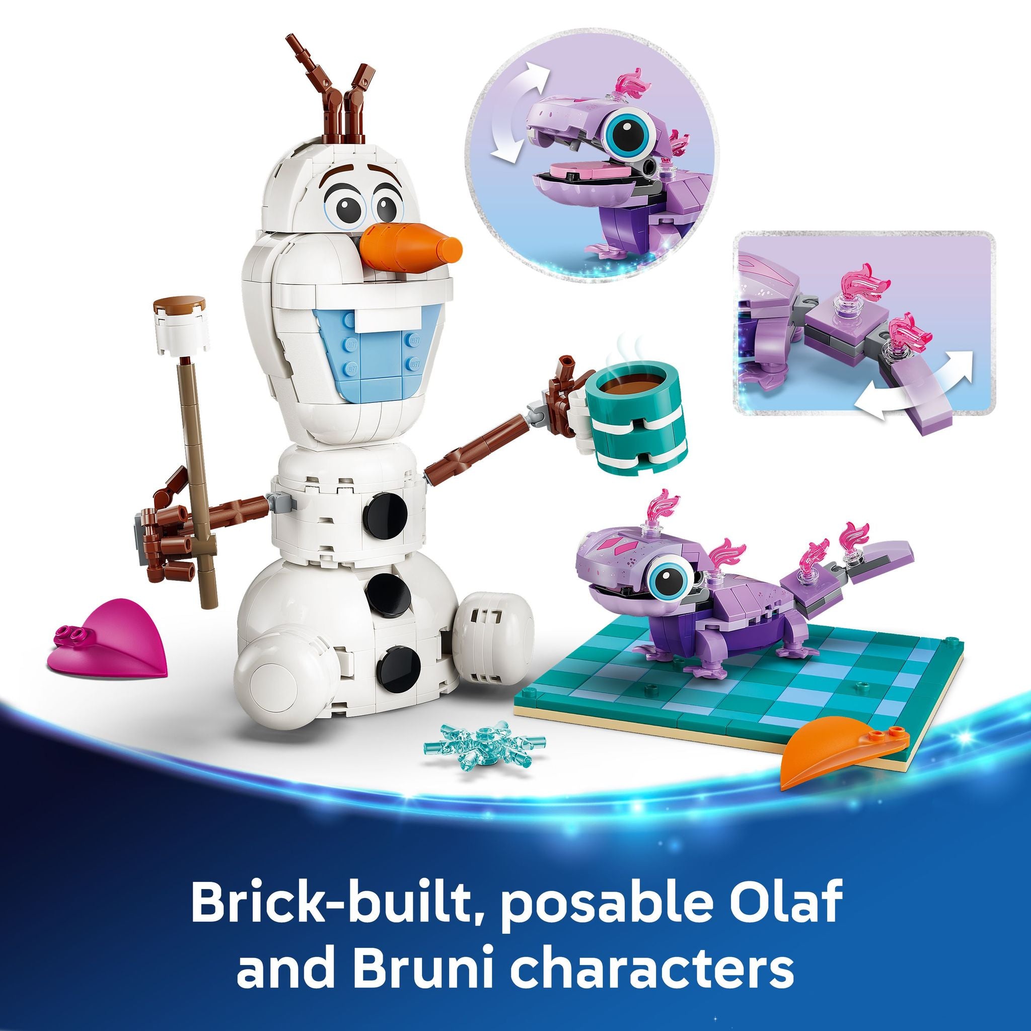 LEGO 43287 Disney Frozen Olaf and Bruni’s Picnic Fun
