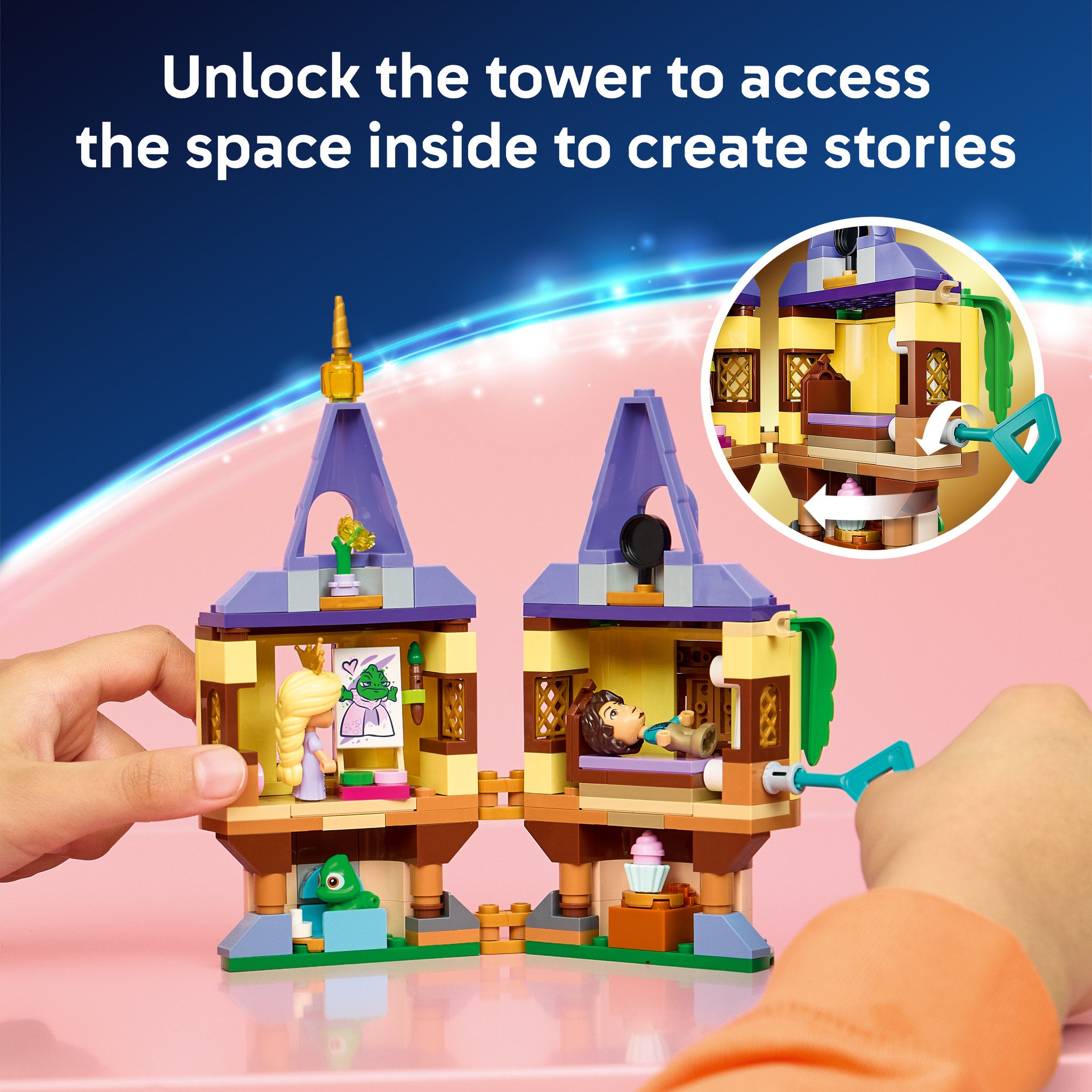 LEGO 43294 Disney Princess Rapunzel's Mini Tower