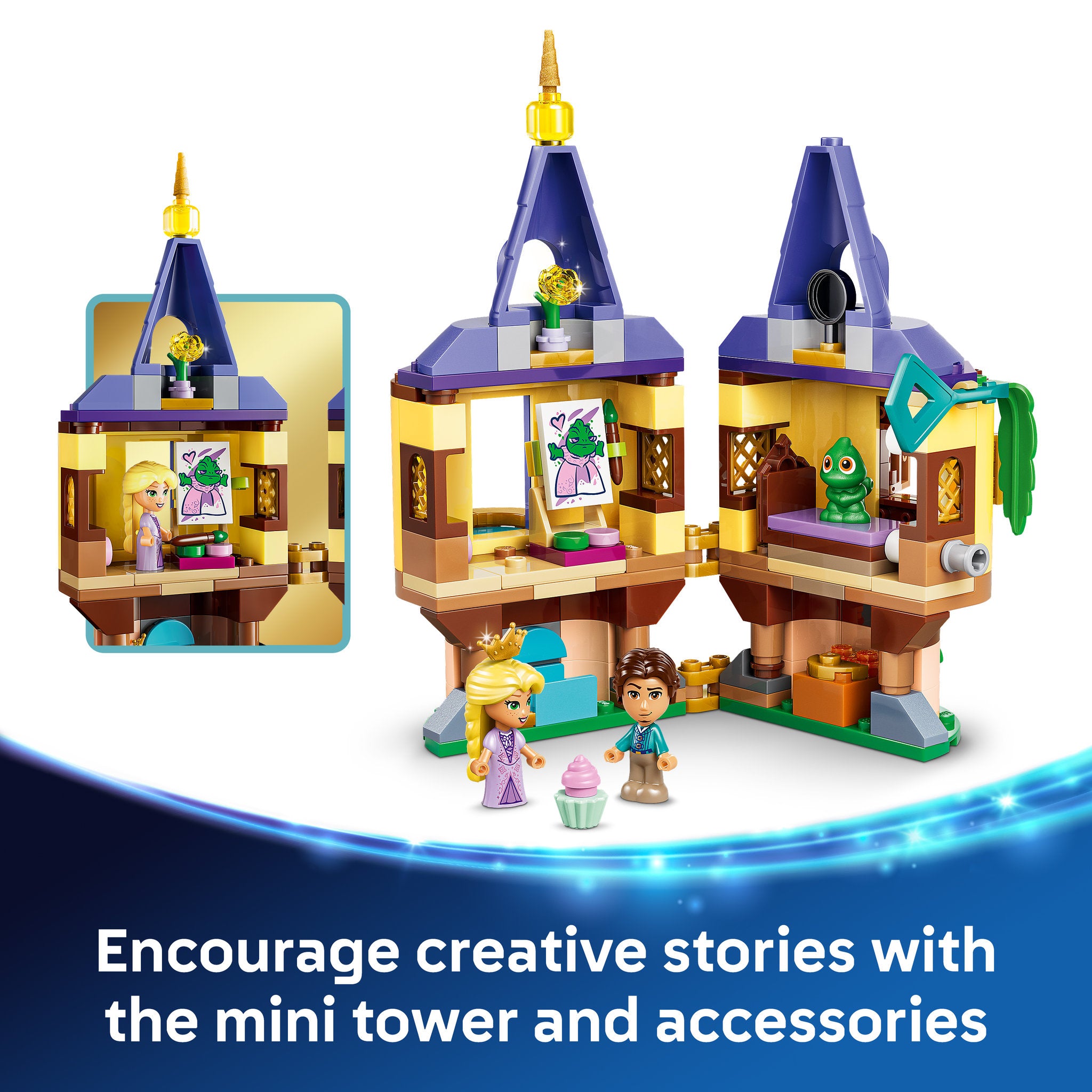LEGO 43294 Disney Princess Rapunzel's Mini Tower